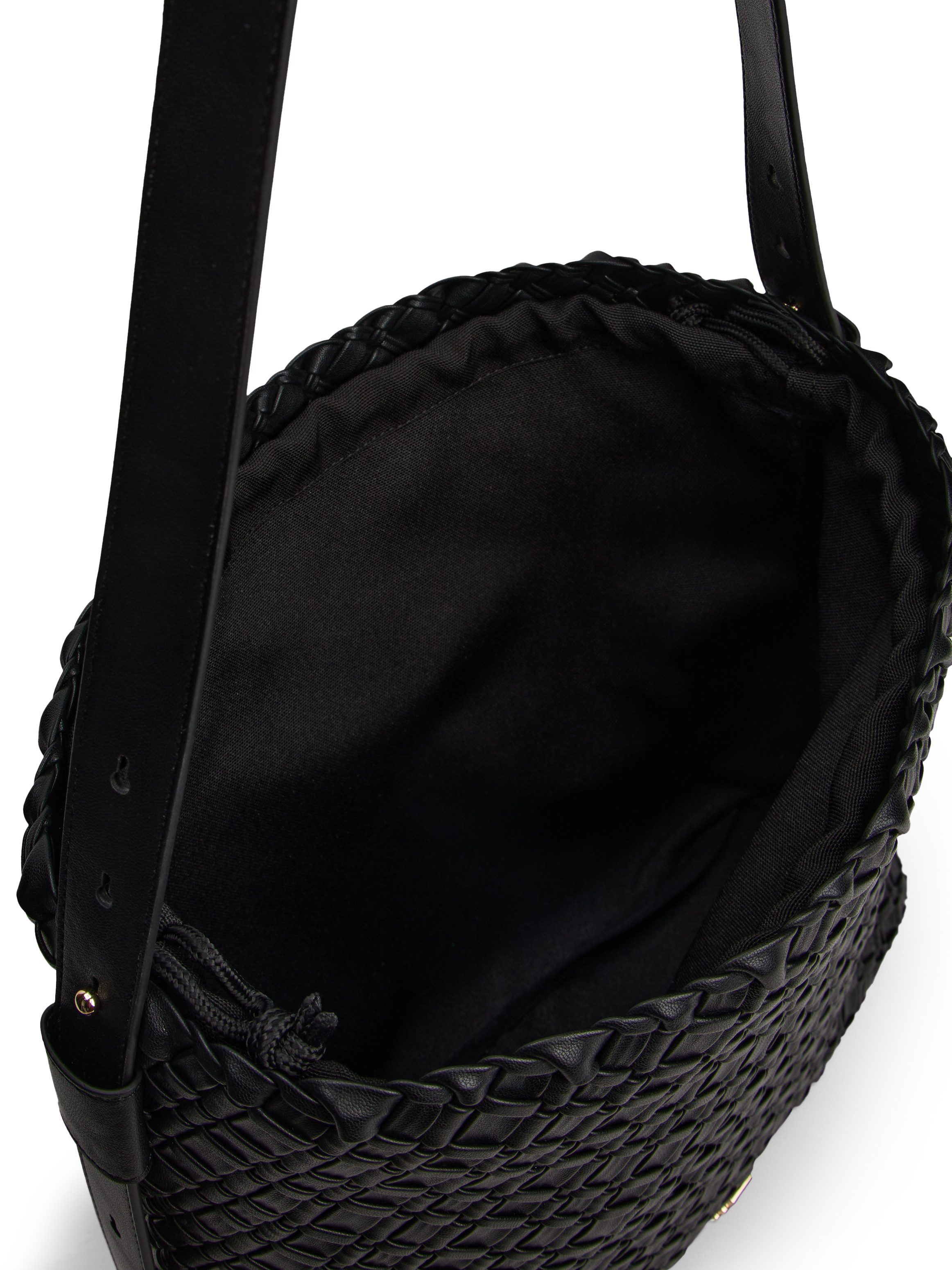 Tommy Hilfiger Tragetasche TH BRAIDED MAXI HOBO, Damen Umhängetasche, Schultertasche mit TH-Logo