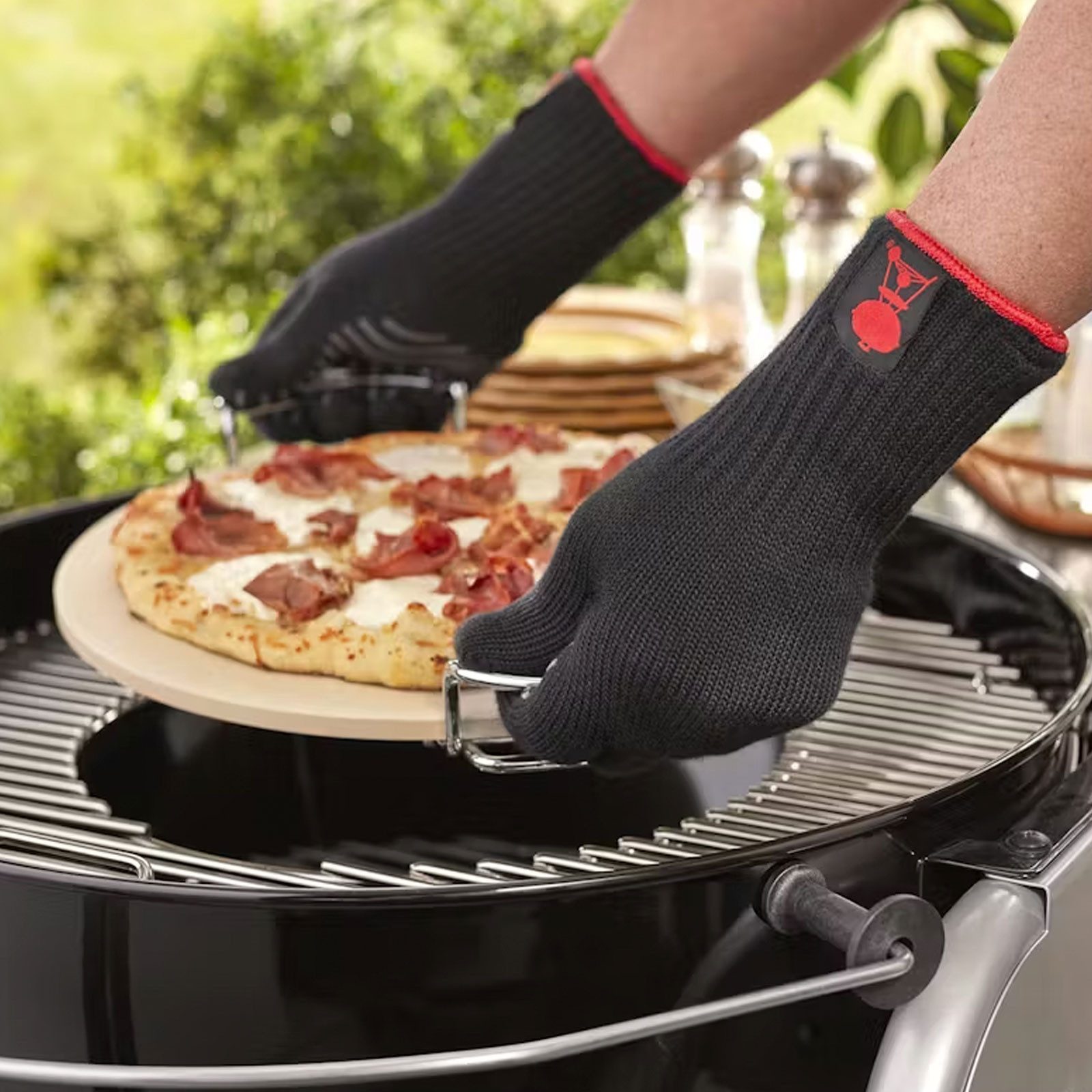 Weber Grillbesteck-Set Weber Hitzebeständiges Grillhandschuh-Set (L / XL)