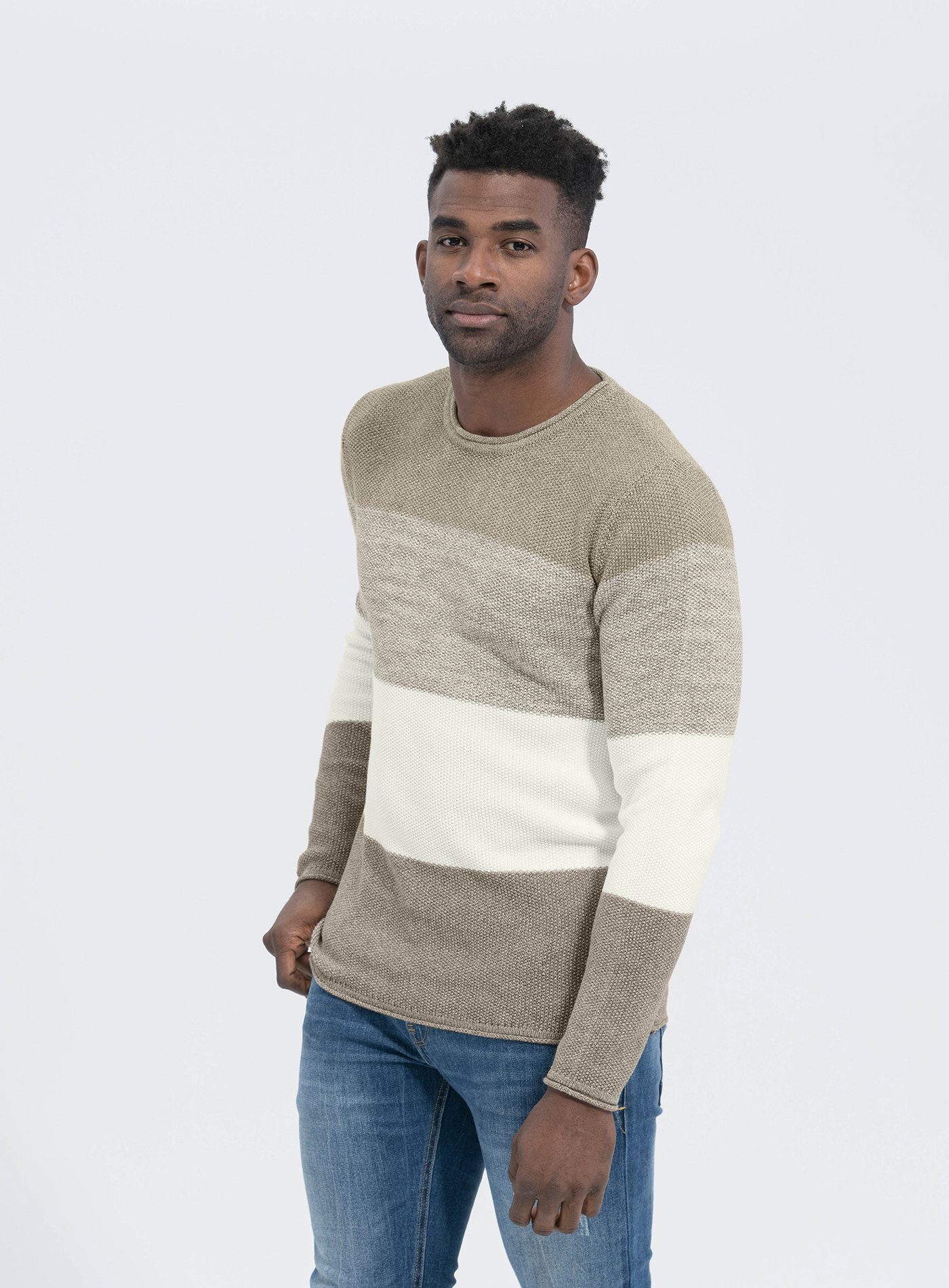 Rundhalspullover MST JOGI round neck