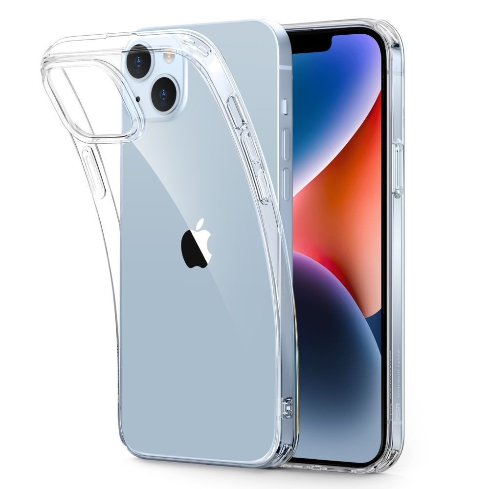 ESR Handyhülle Schutzhülle Rückschale Kantenschutz 6,7 Zoll, TPU, transparent, stoßfest, griffig