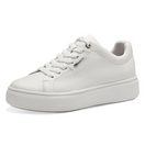 Tamaris Plateausneaker Freizeitschuh, Halbschuh, Schnürschuh mit Wechselfußbett