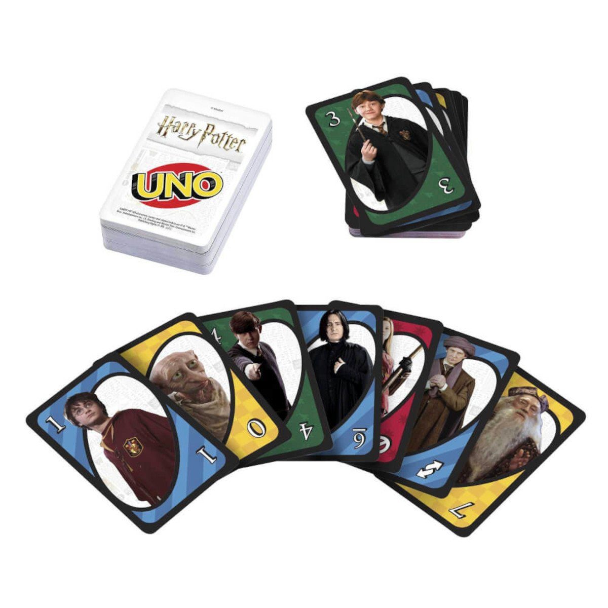 Mattel® Spiel UNO - Harry Potter, Kartenspiel