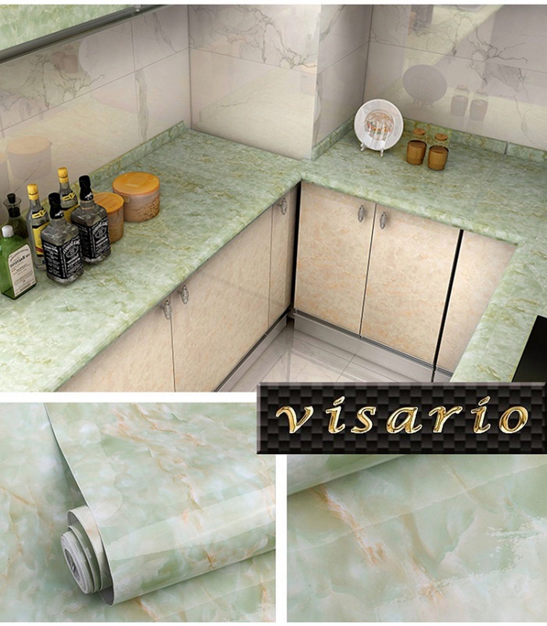 Visario 3D-Tapete 10 m x 60 günstig online kaufen