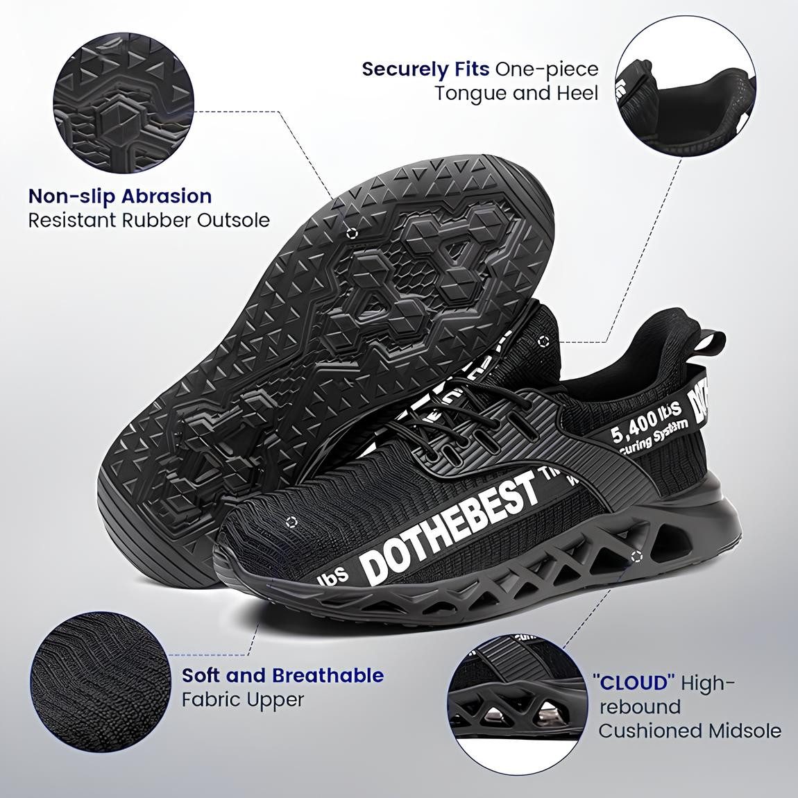 Athlix Sicherheitsschuhe mit Stahlkappe für Herren und Damen Sicherheitsschuh Sicherheitsschuh