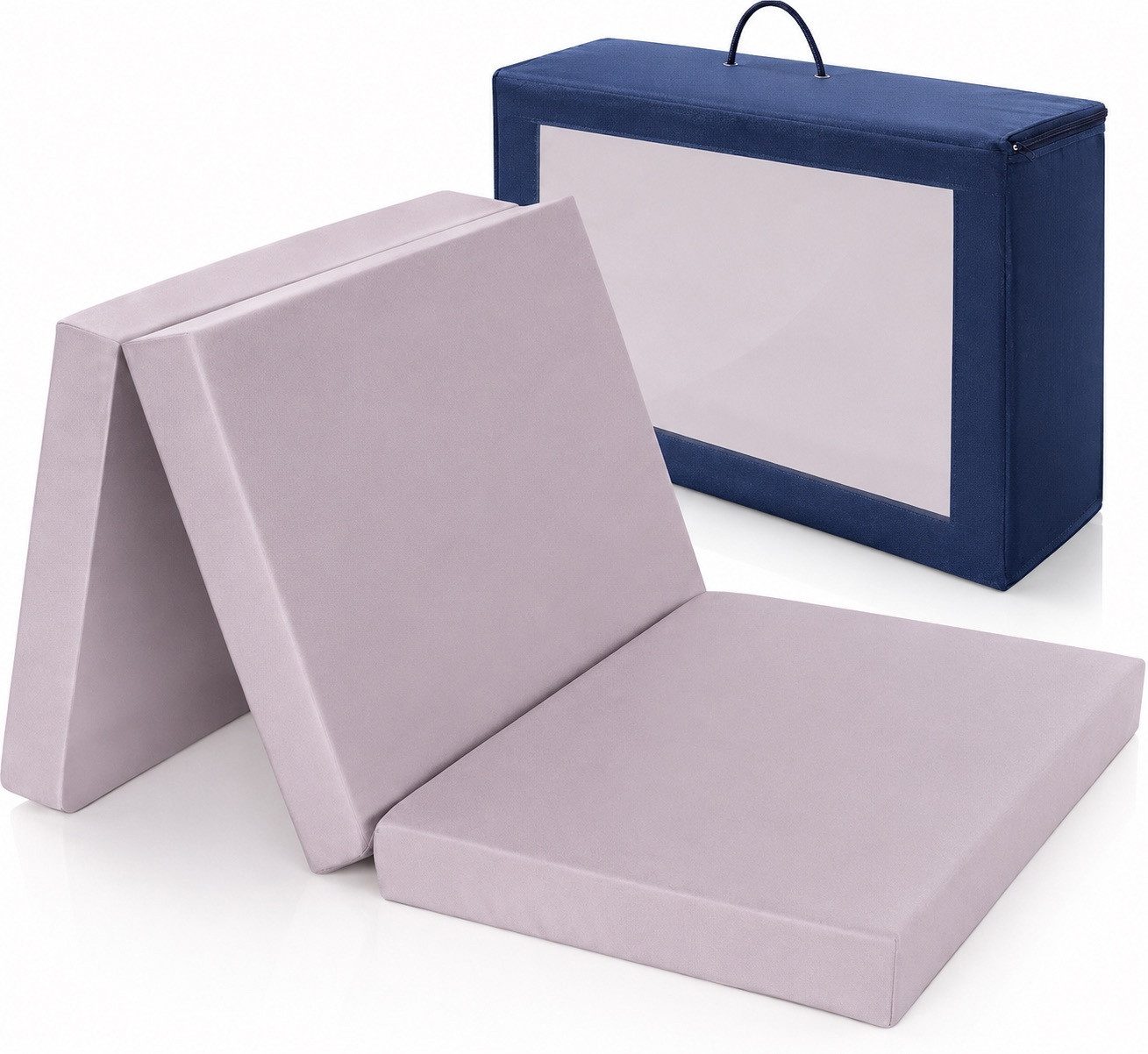 Reisebett-Matratzen Reisebettmatratze, Alvi®, 6 cm hoch, inklusive Tragetasche