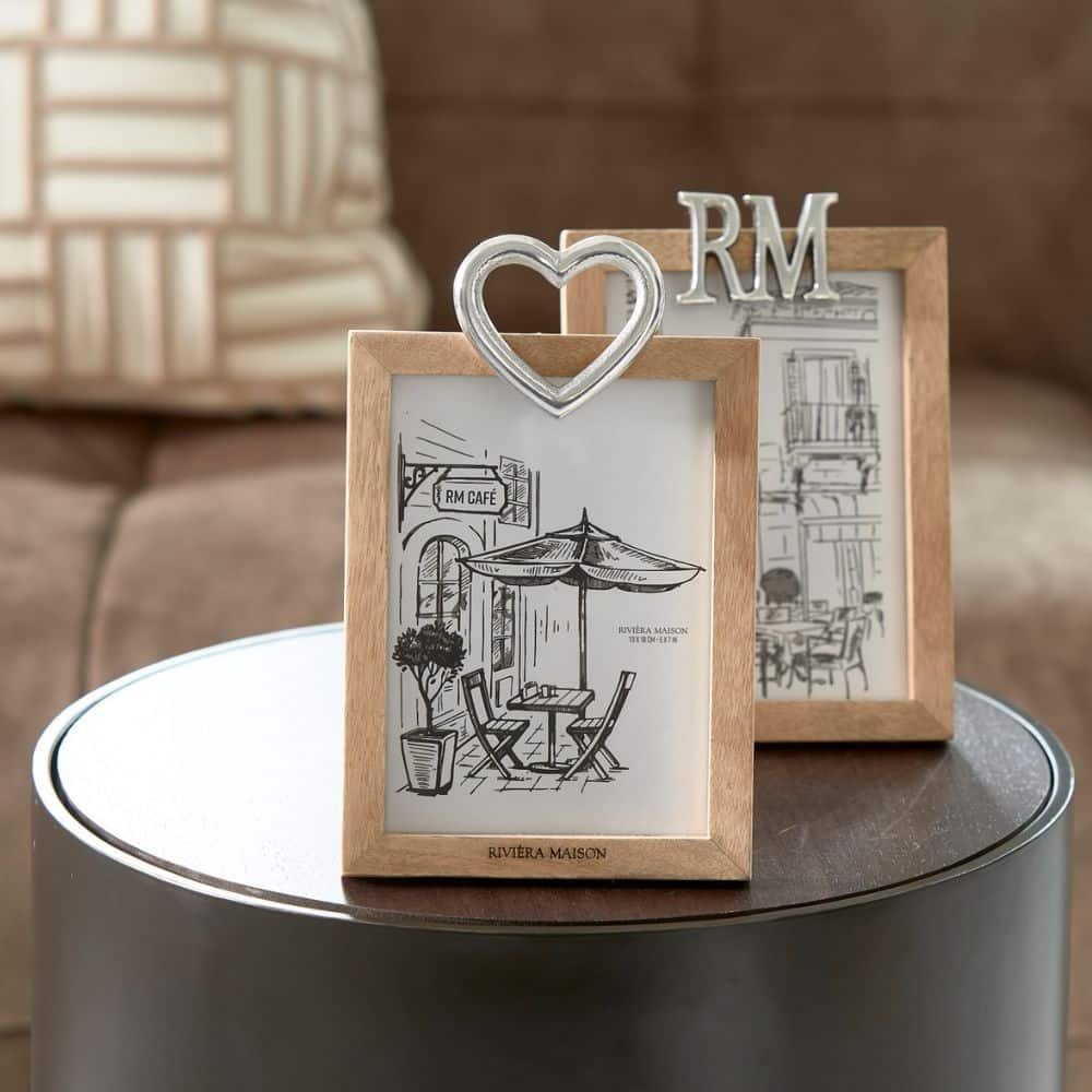 Rivièra Maison Bilderrahmen RM Hanging Heart Photo Frame 13 x 18, Fotorahmen