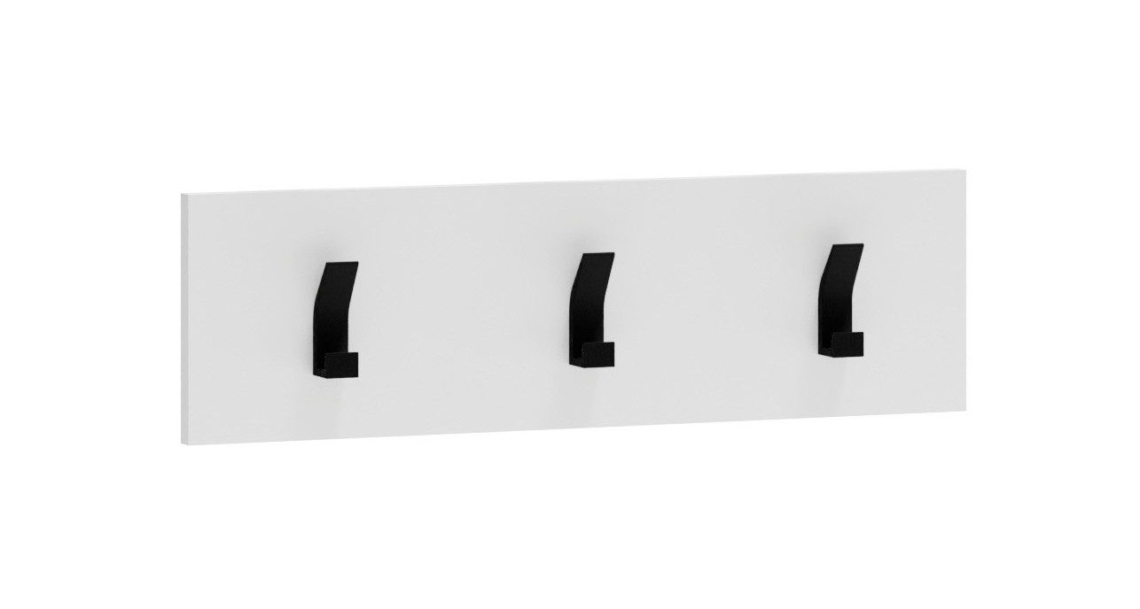 designimpex Garderobenpaneel Design Garderobenpaneel 50 x 15cm Wandgarderobe Garderobe Kleiderhaken