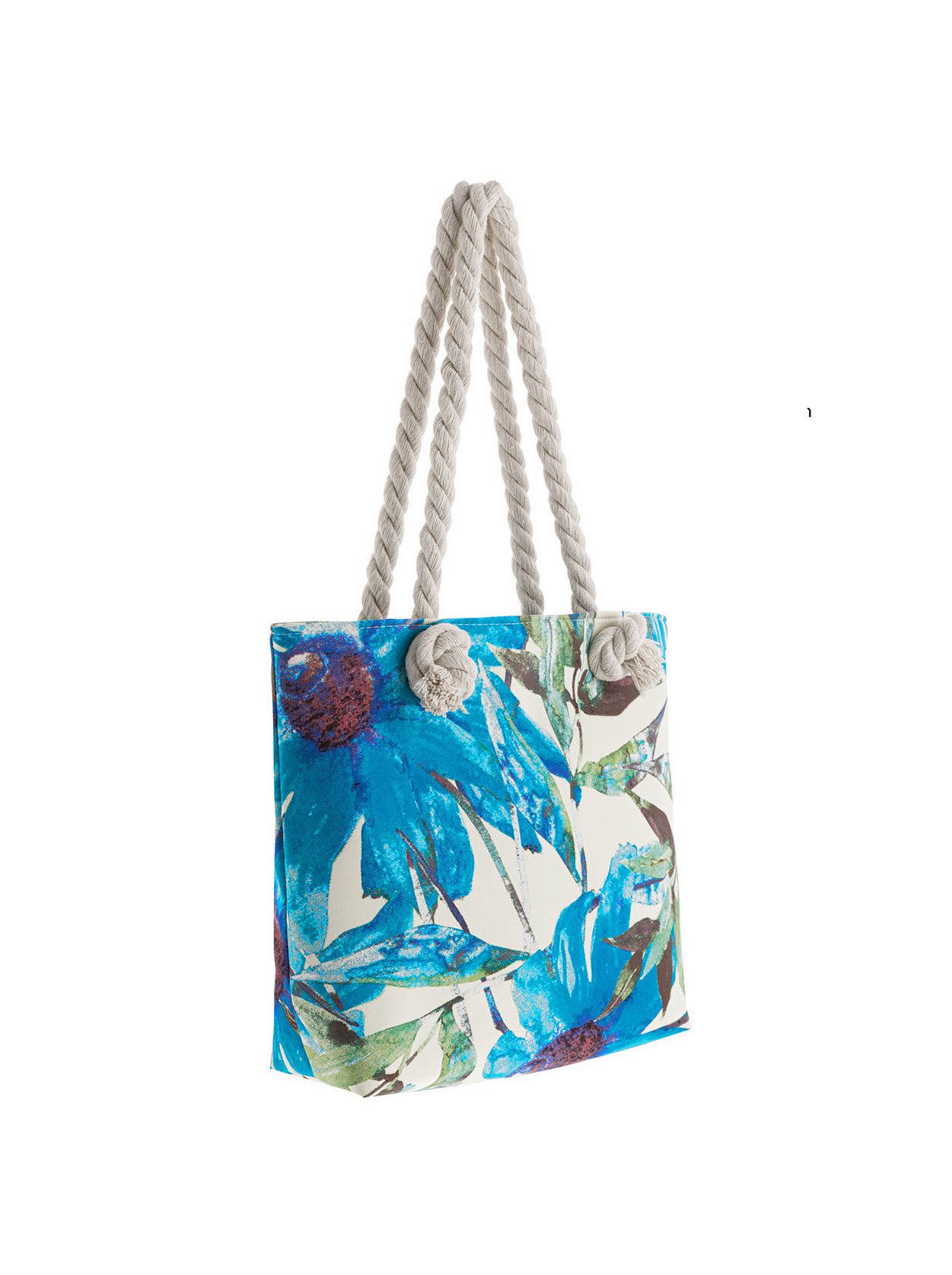 axy Strandtasche Kinder Mädchen Multifunktionale Strandtasche florales Muster, Modisch, leicht, Faltbar
