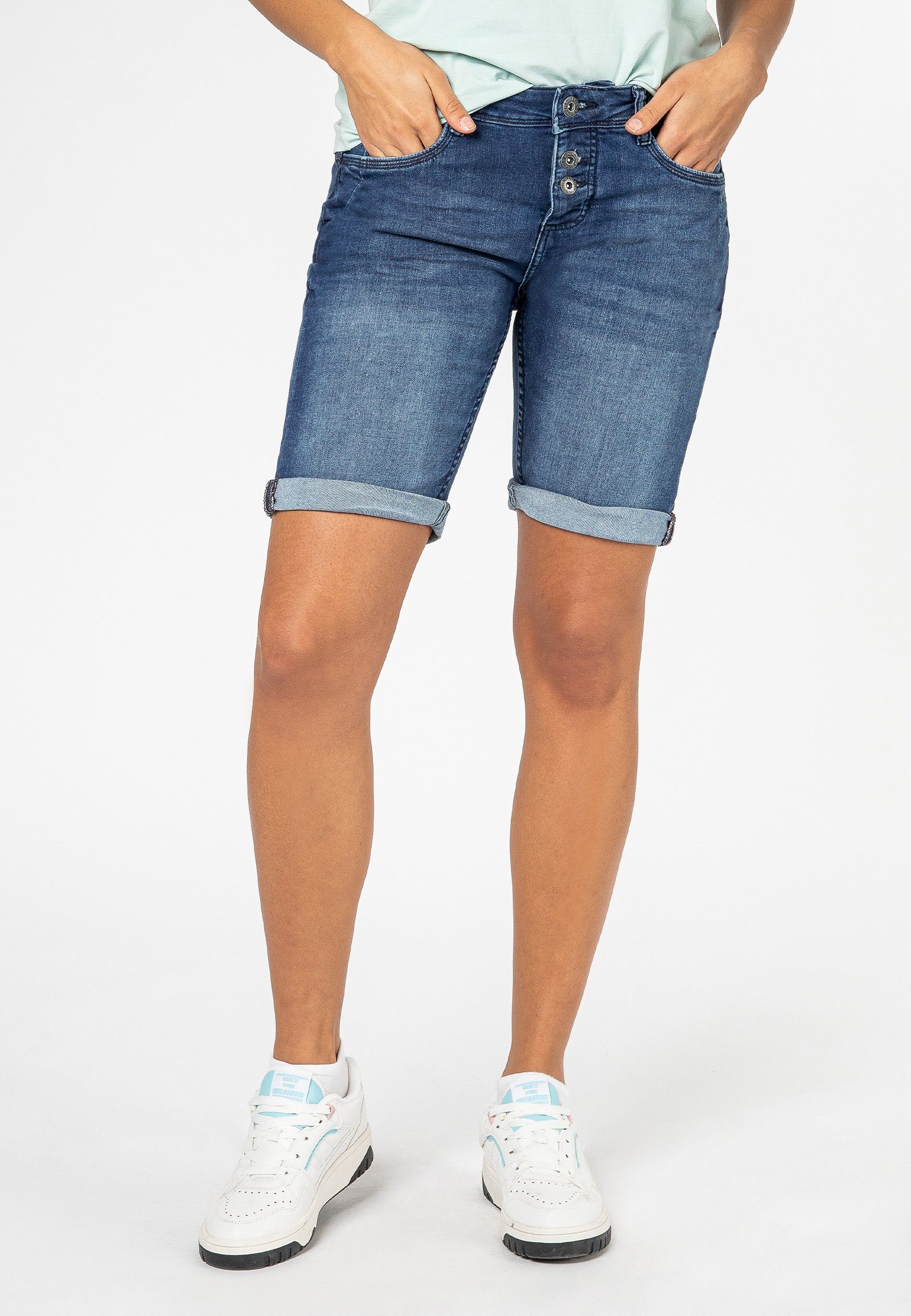 SUBLEVEL Jeansbermudas »Damen Jeans Bermuda« | OTTO