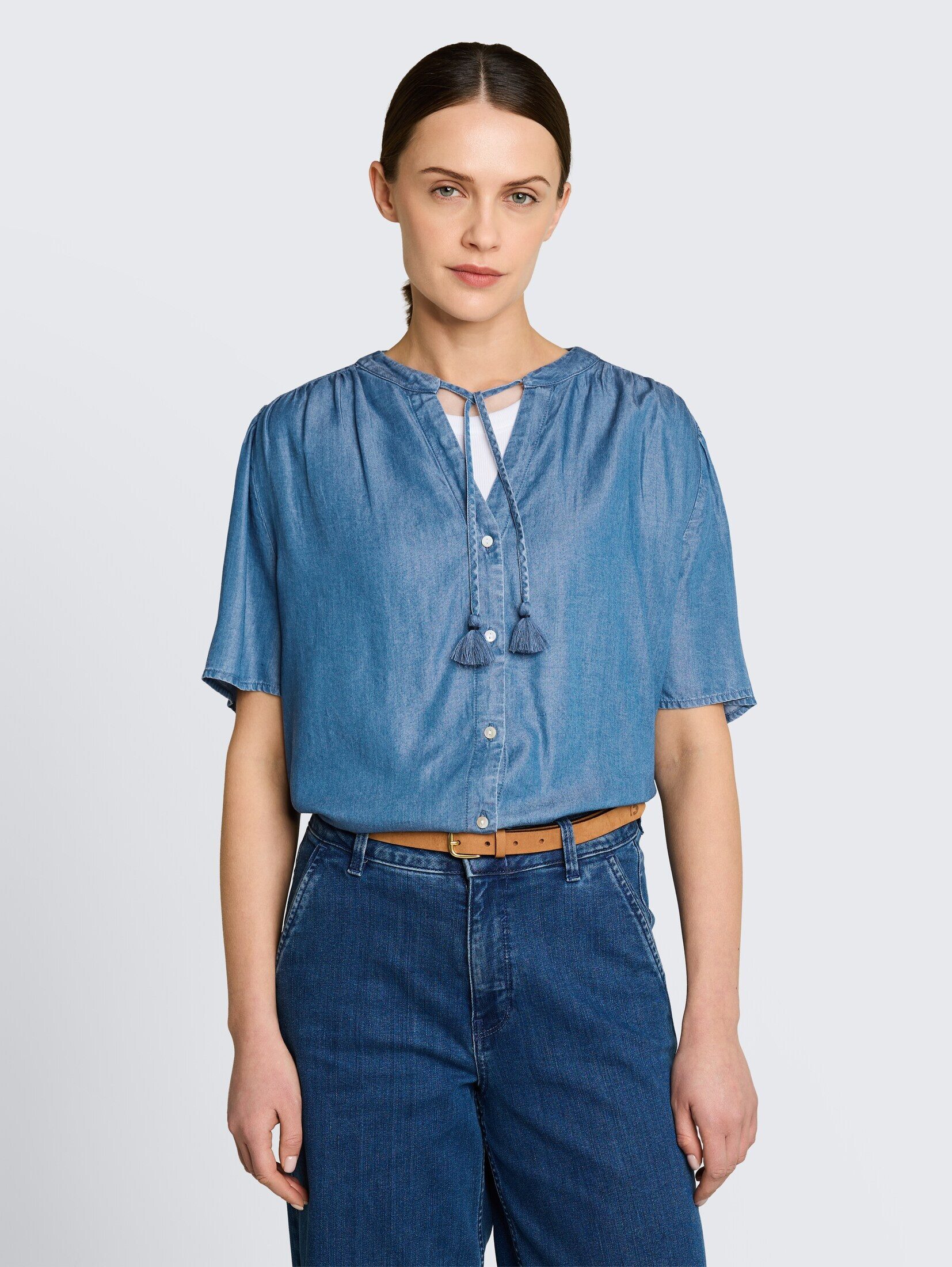 Kurzarmbluse Blusen & Shirts