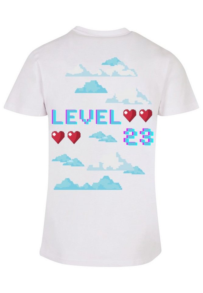 F4NT4STIC T-Shirt Happy New Year Level Up 23 Front Print