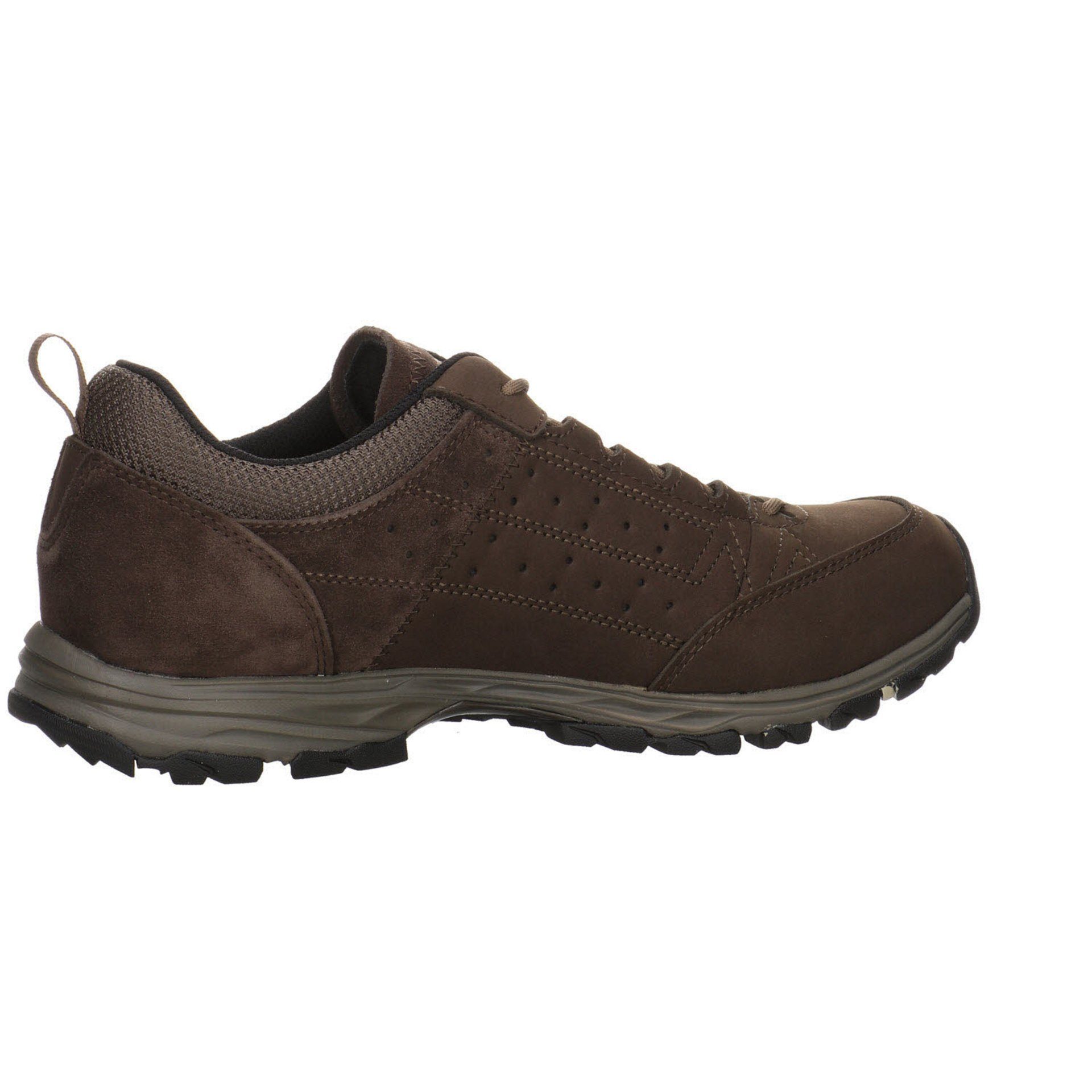 Outdoor Outdoorschuh Leder-/Textilkombination Durban Outdoorschuh Herren dunkelbraun Meindl Schuhe GTX