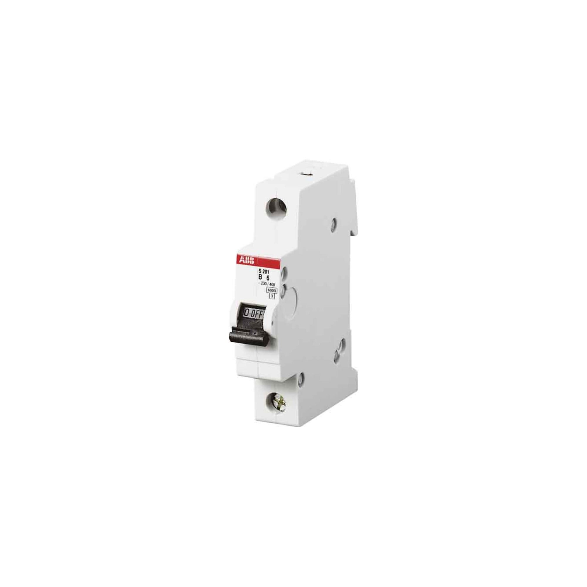 ABB Schalter ABB Stotz S&J Sicherungsautomat 6kA 6A B 1p S201-B6