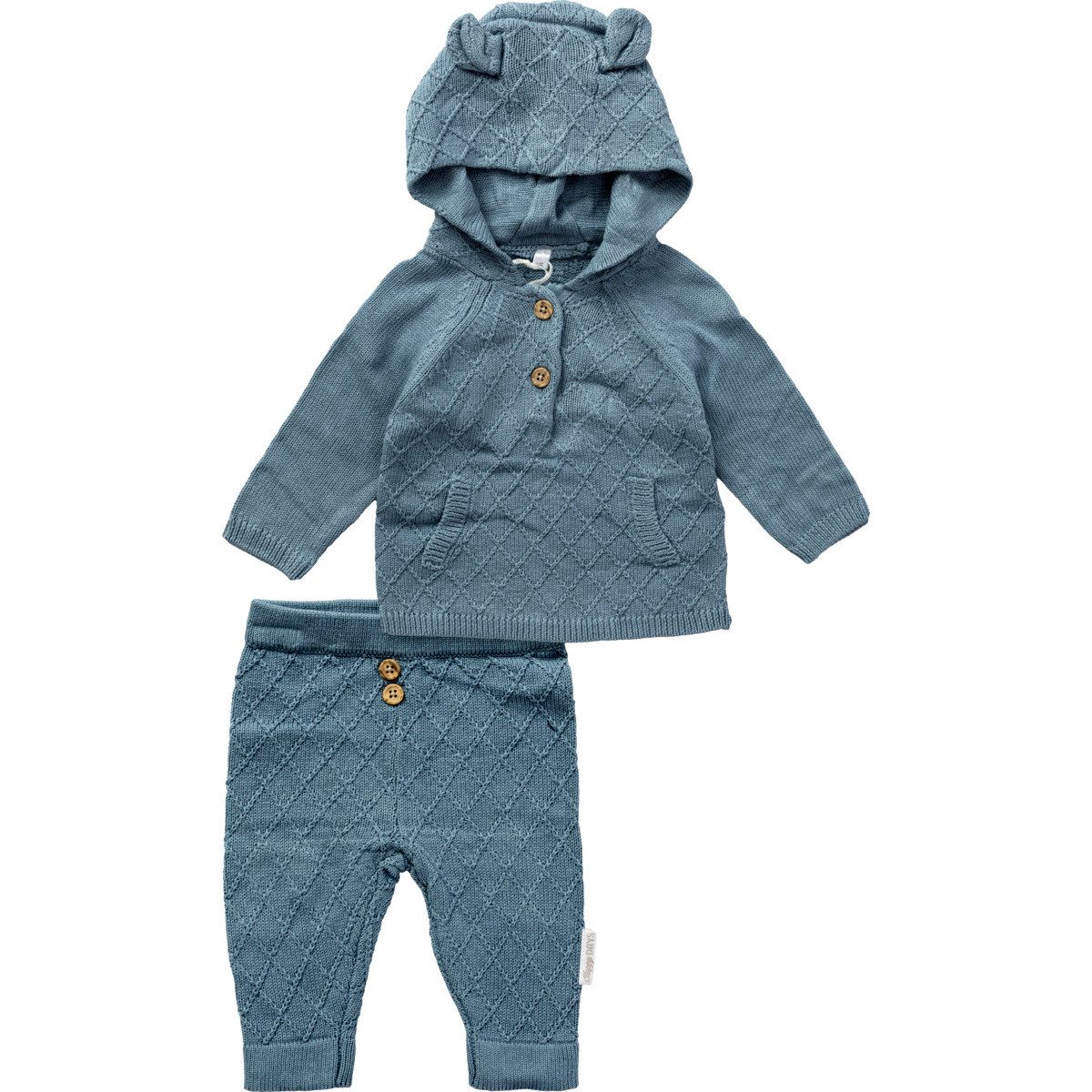Rock a Bye Baby Boutique Langarmshirt & Hose Bär Unisex Kinder (2-tlg) Pullover, Hose, Set Pullover, Hose, Krabbelhose, Sweatershirt