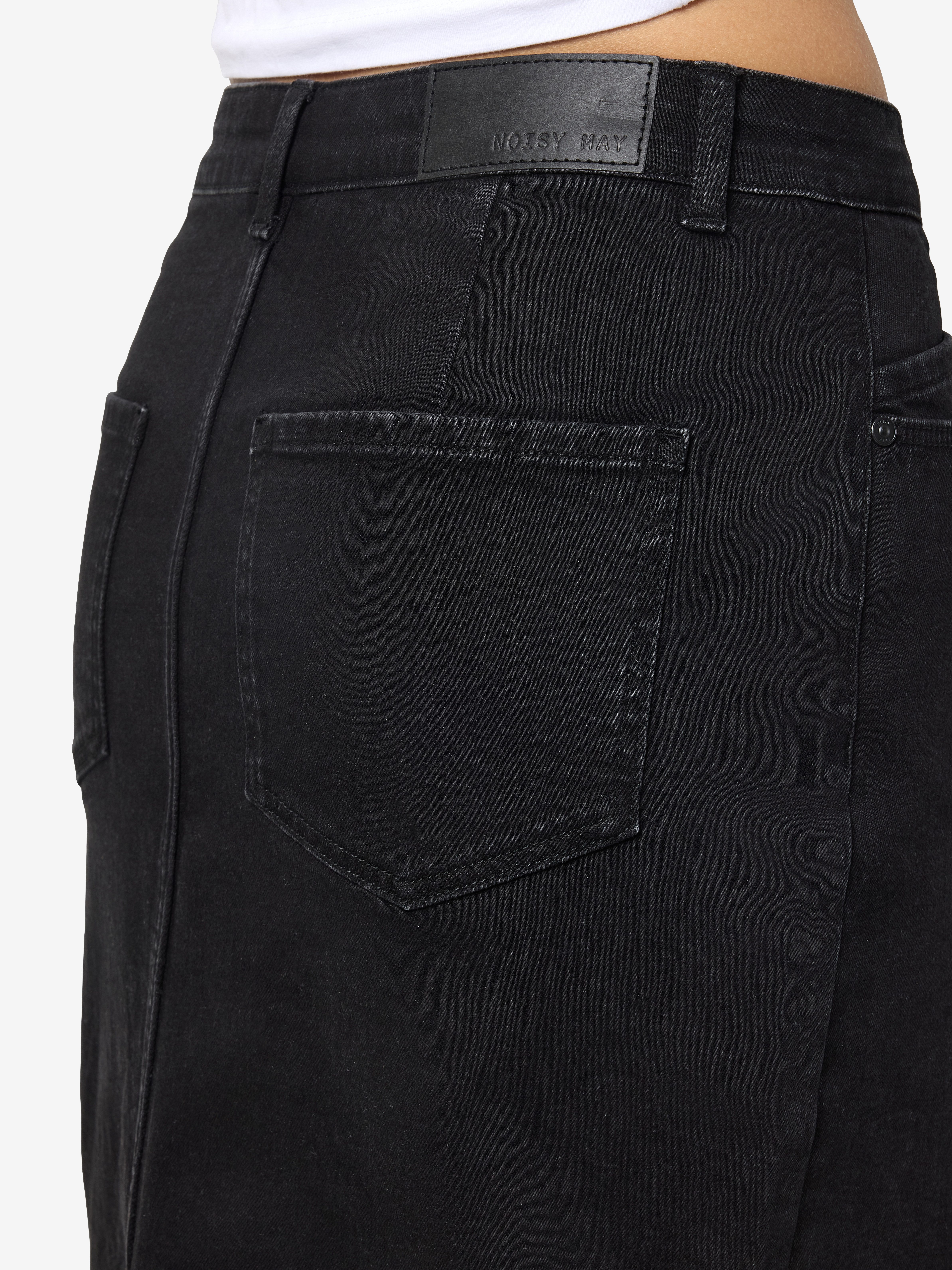 Noisy may Jeansrock NMKATH NW SLIT MIDI SKIRT VI478BL NOOS
