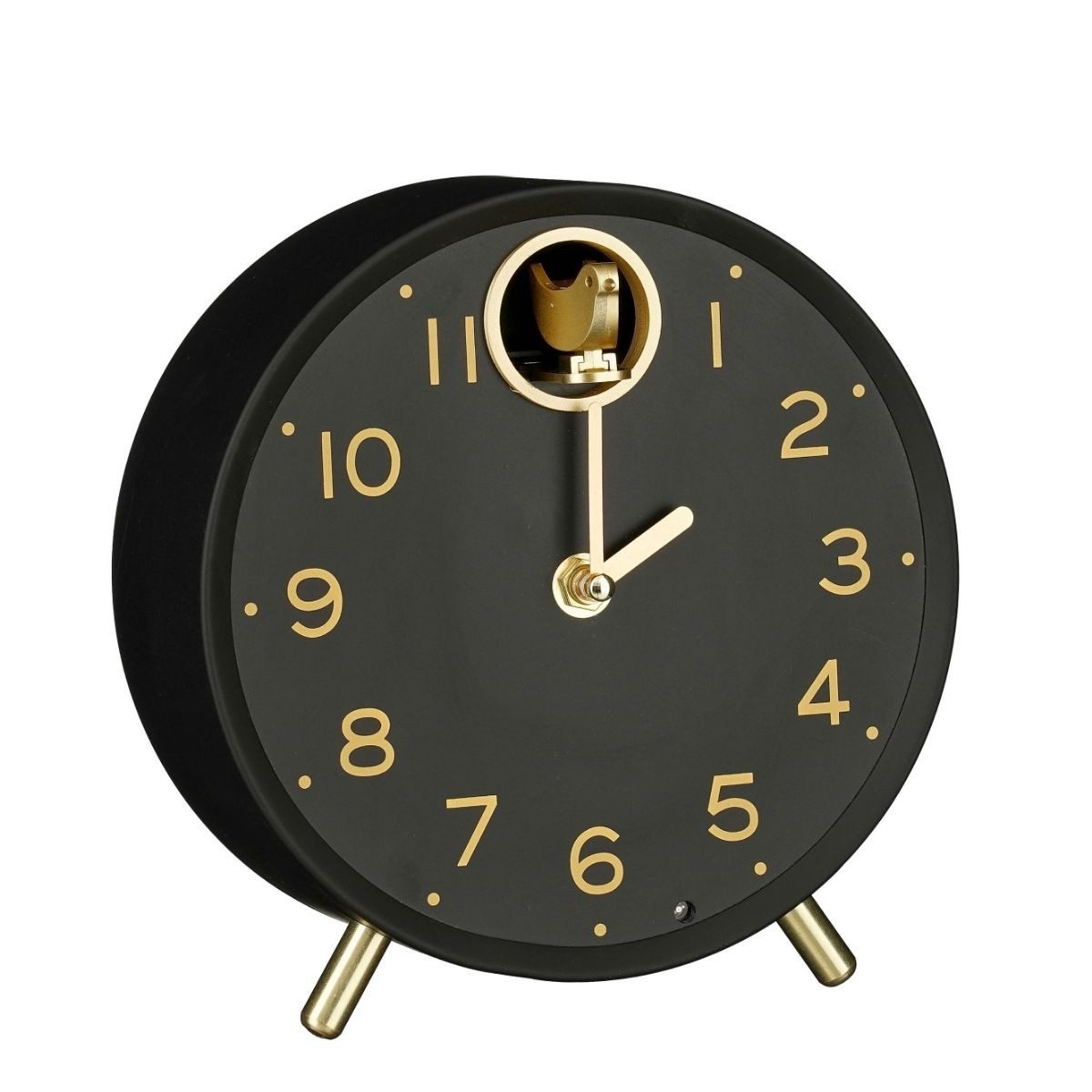 Mica Decorations Wanduhr Mica Decorations Bonny Uhr Schwarz H9xØ17,5cm