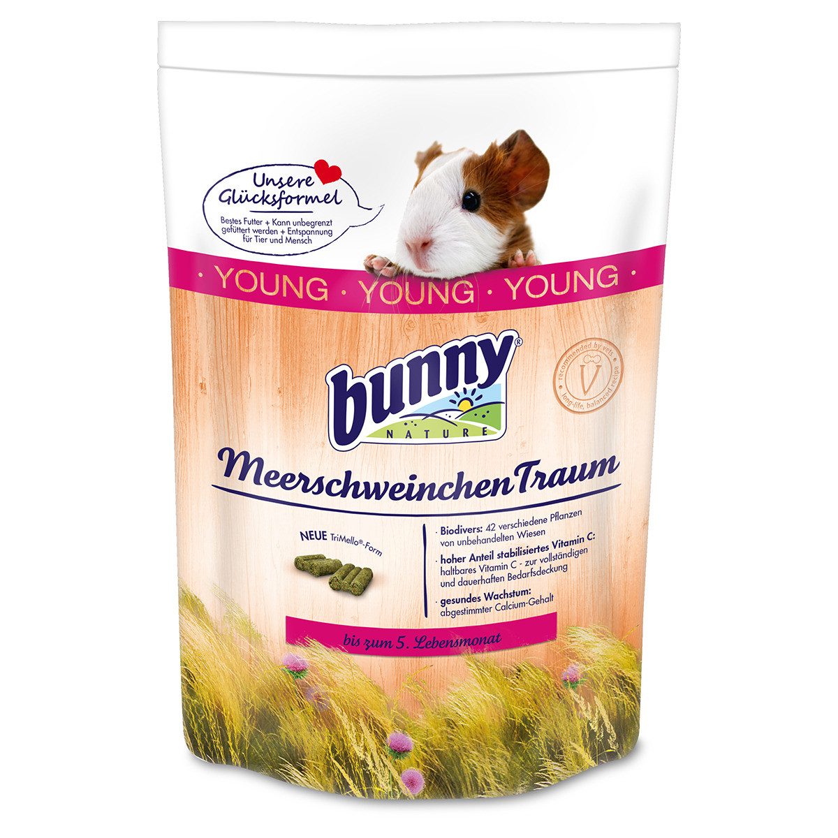 Bunny Nature MeerschweinchenTraum YOUNG 750 g, für: Kleintier