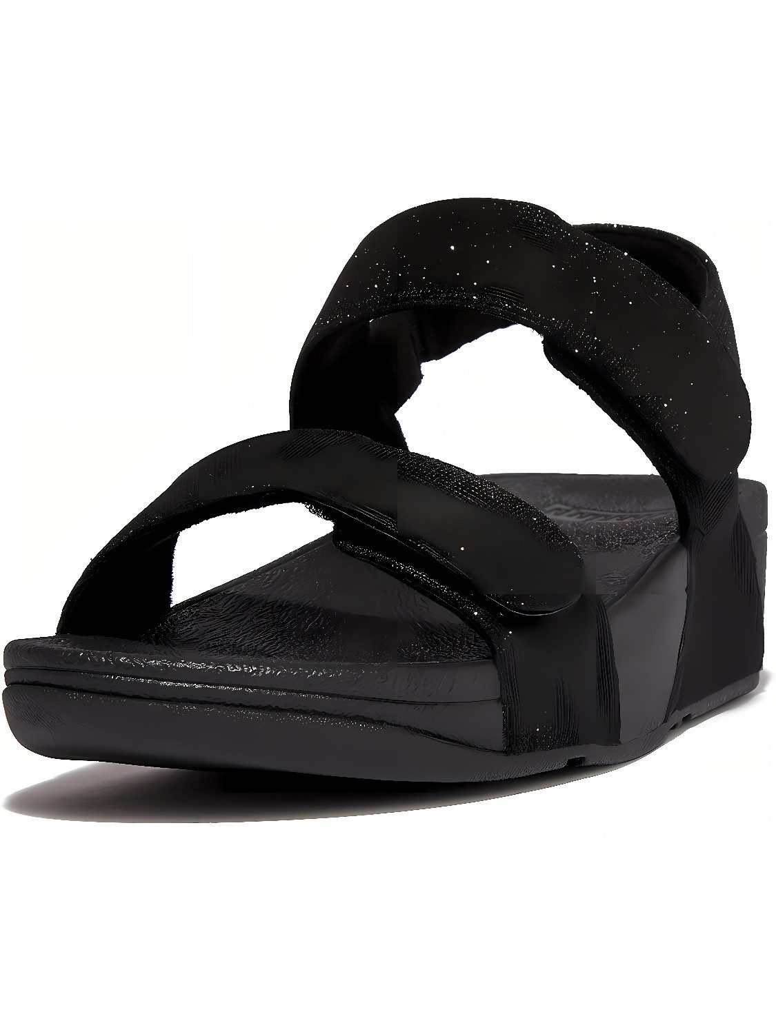 Lulu Adjustable Shimmerlux Back-Strap Sandals Sandale