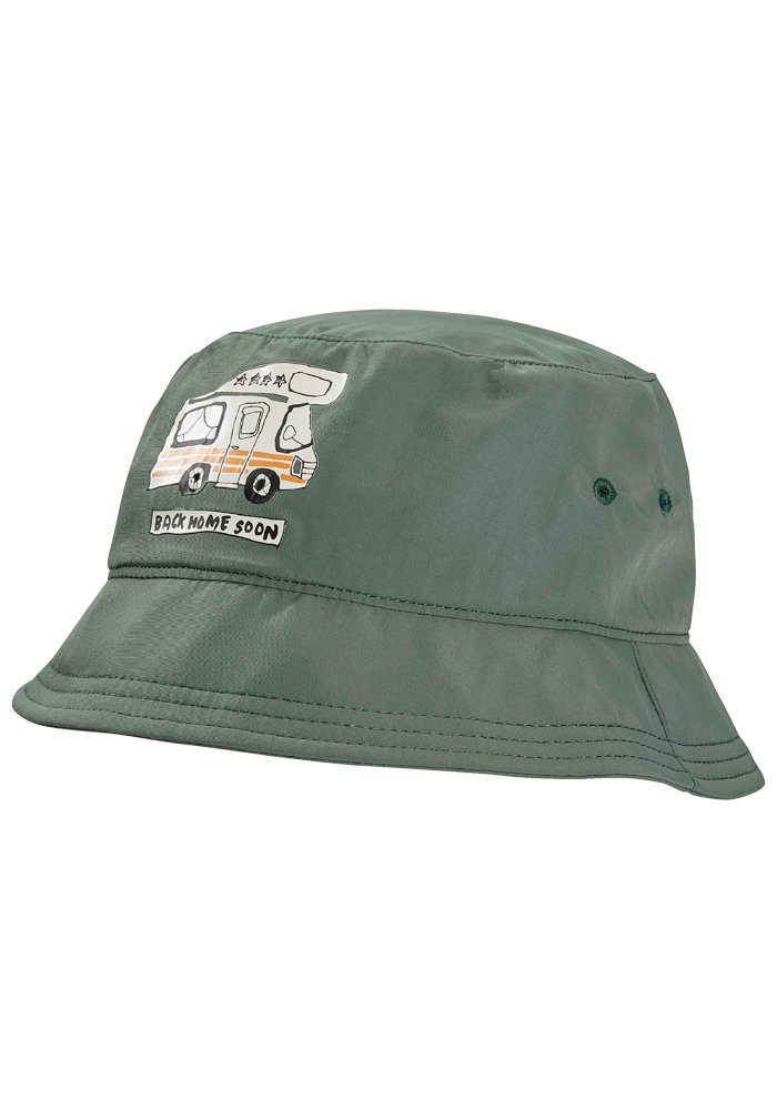 Jack Wolfskin Sonnenhut AT HOME BUCKET HAT K hedge-green | Sonnenhüte