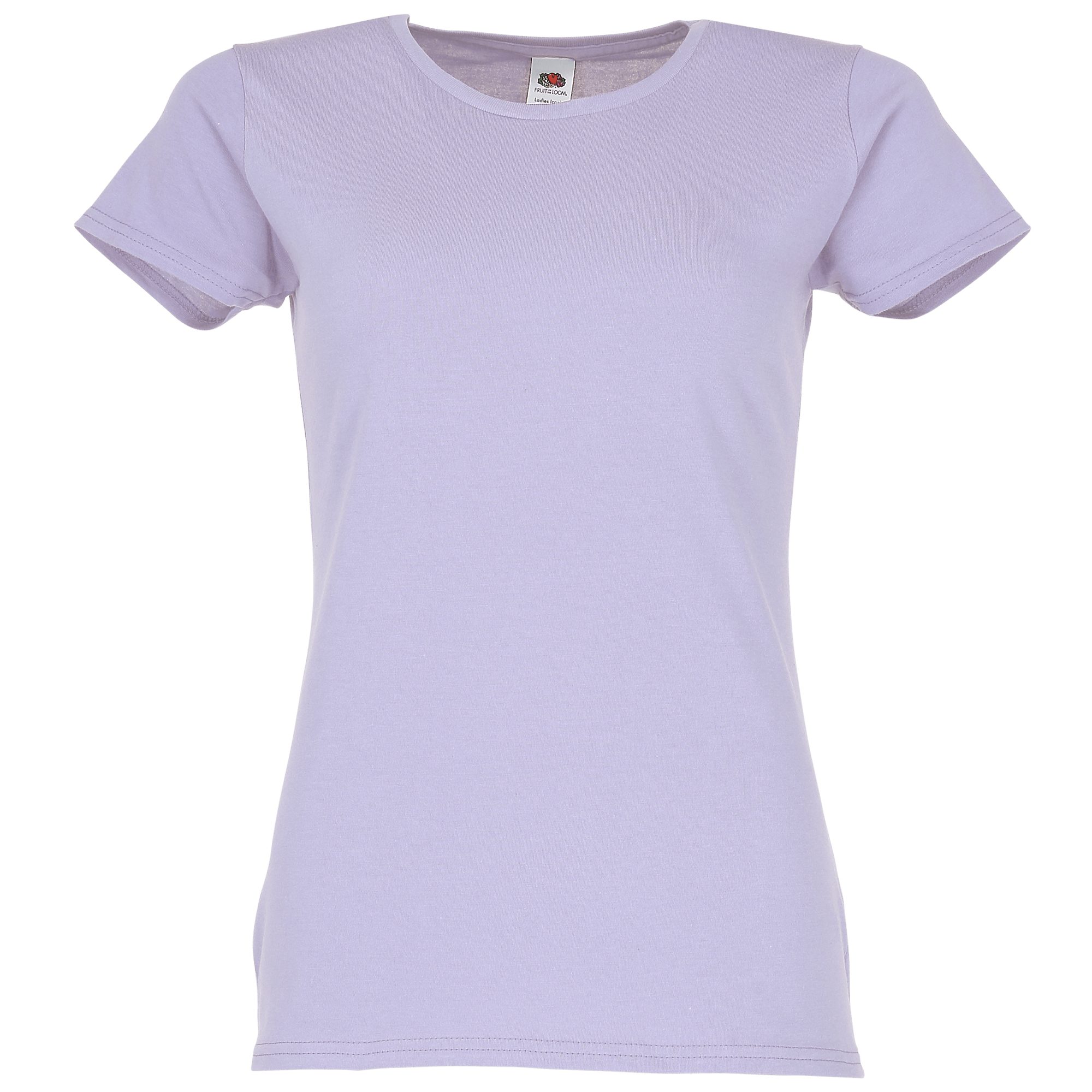Rundhalsshirt T-Shirt lavender the soft 150 Iconic of Fruit Loom Ladies