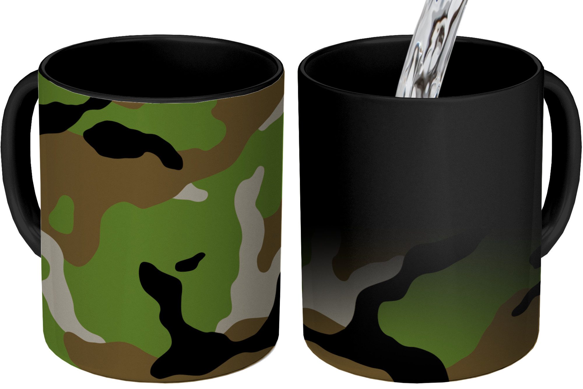 Tasse Militärisches Tarnungsmuster