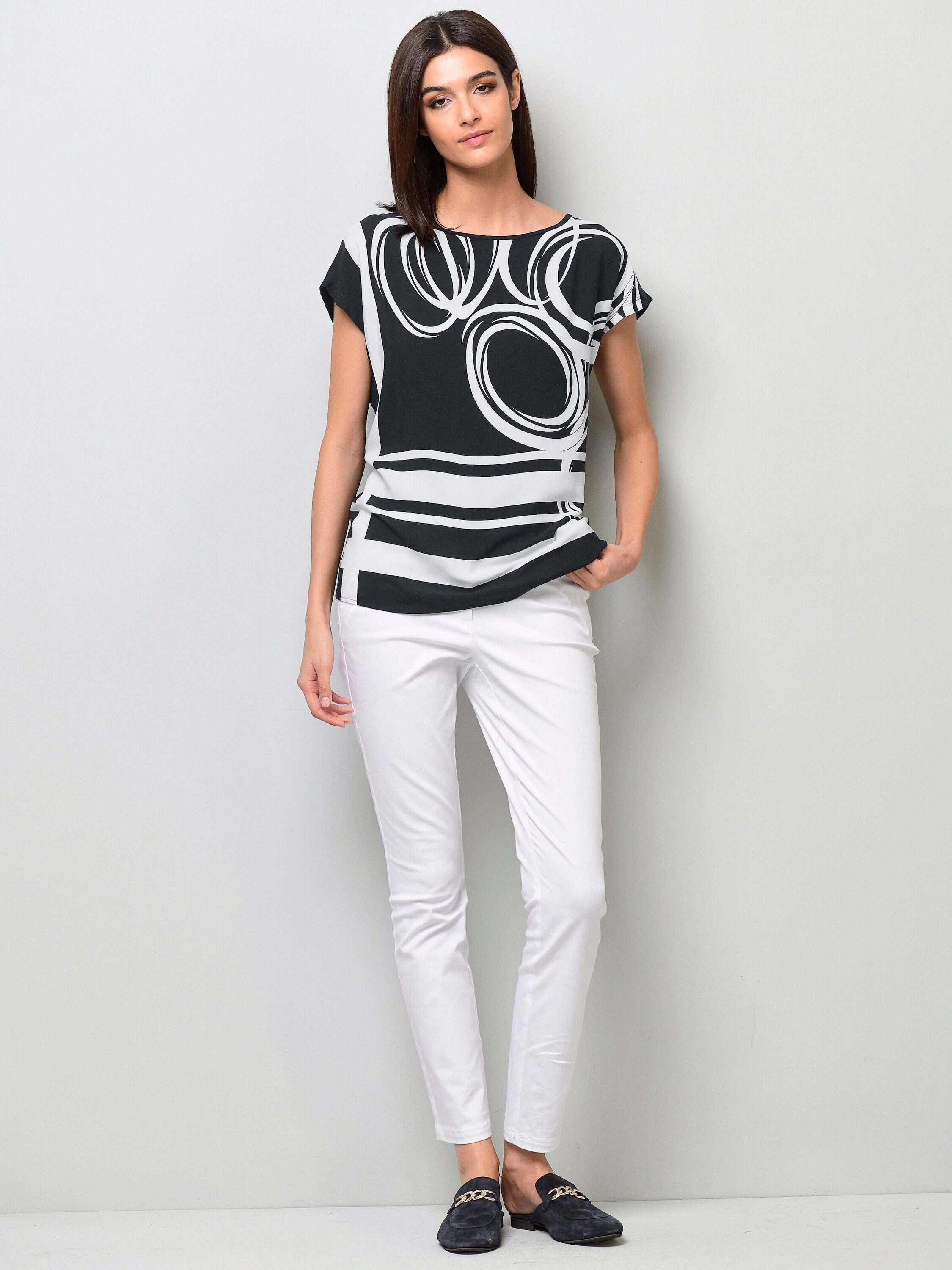 Alba Moda Print-Shirt Shirt mit grafischem Druck