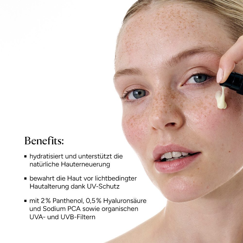 JUNGLÜCK Tagescreme Feuchtigkeitsspendende Tagescreme SPF 50, 1-tlg., Hydratisiert und schützt insbesondere ausgeglichene & Mischhaut