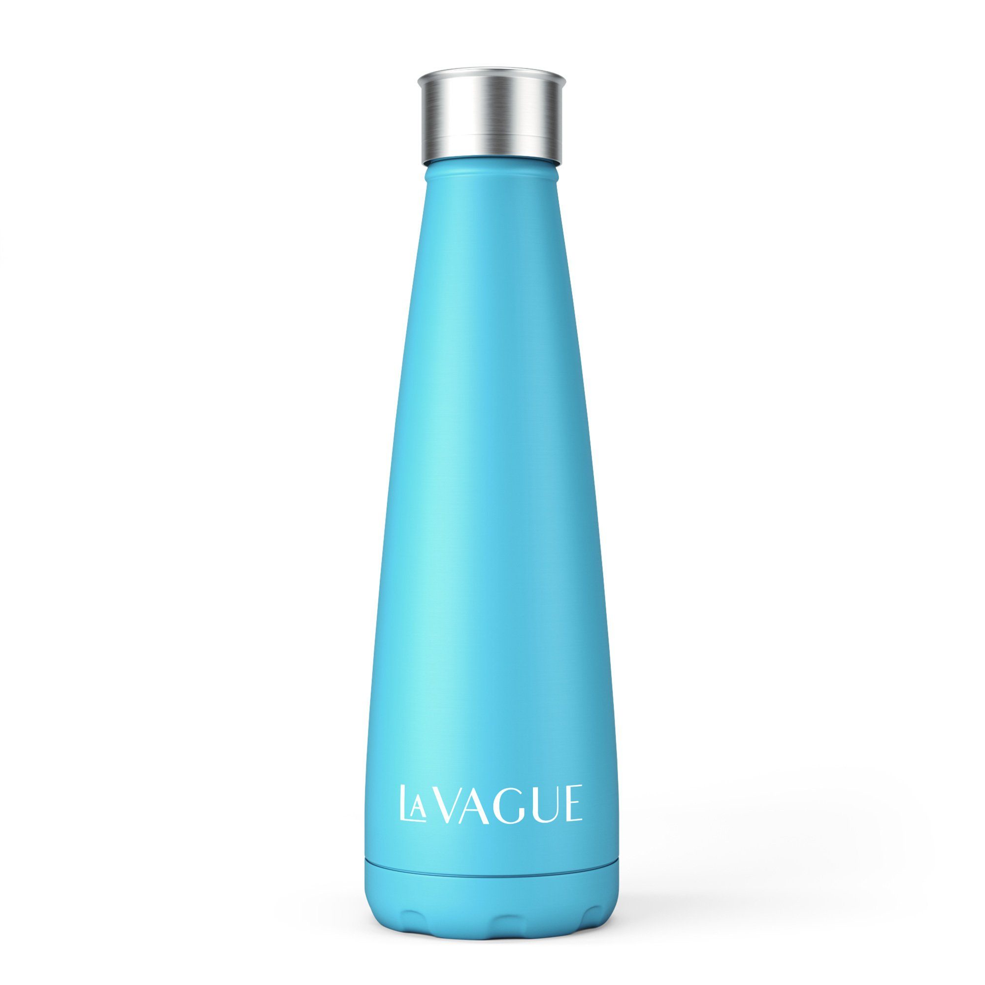 LA VAGUE Isolierflasche GRAVITY edelstahl-isolierflasche, Doppelwandige Wasserflasche aus Edelstahl