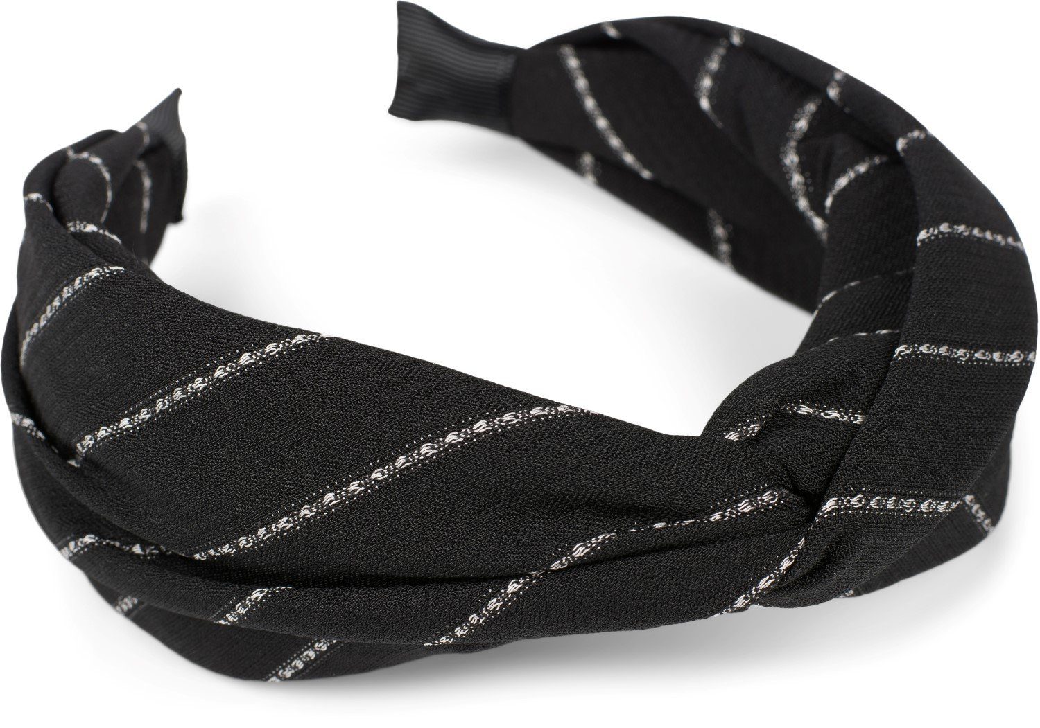 styleBREAKER Haarband, 1-tlg., Nadelstreifen Haarreif
