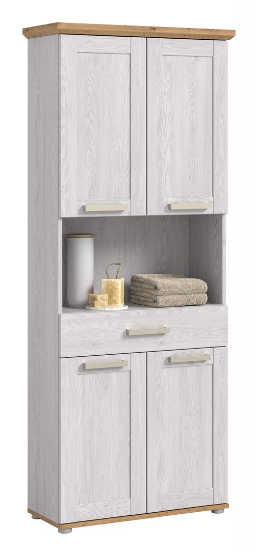 xonox.home Hochschrank Hochschrank breit Verona, Sibiu Larche / Artisan Eiche Hochschrank