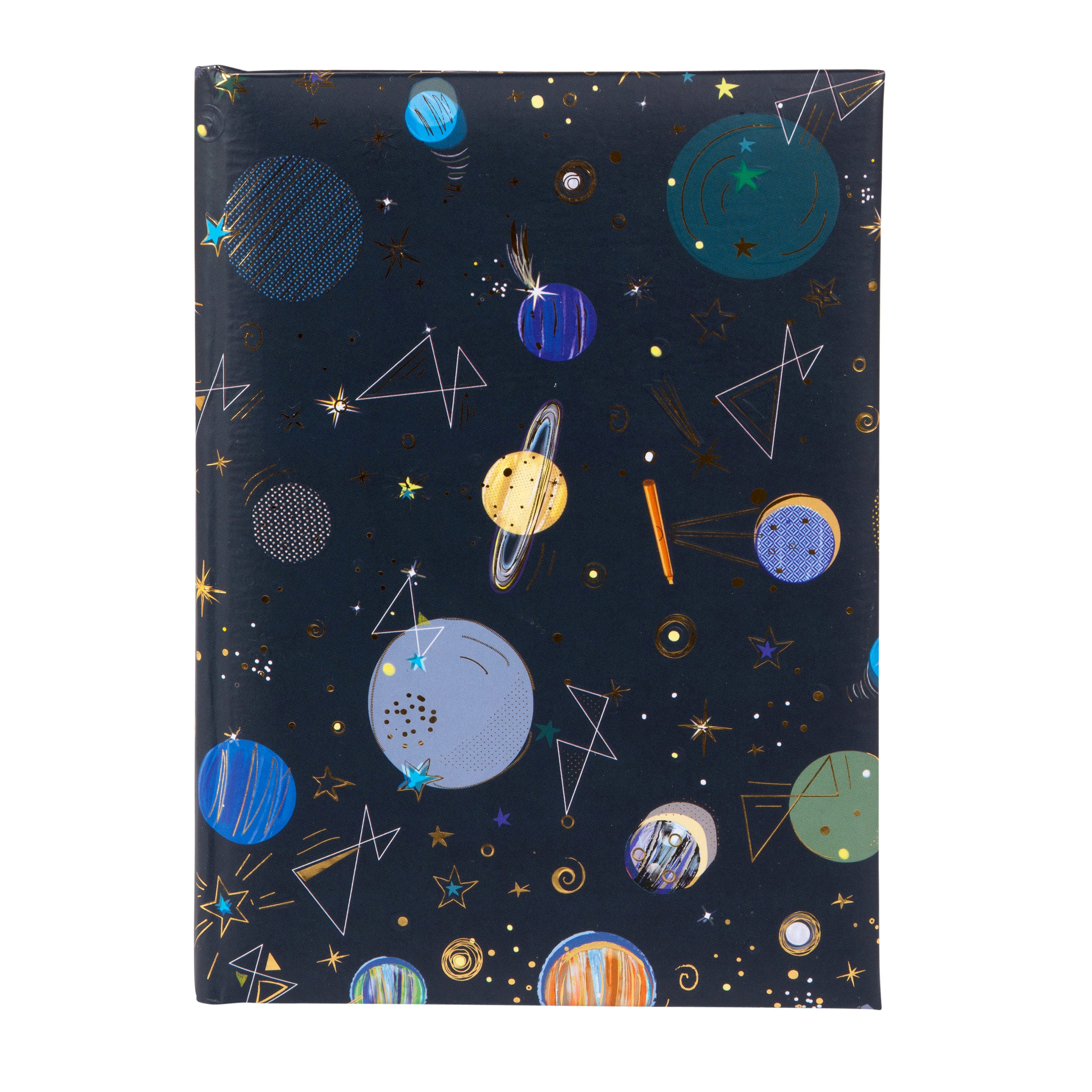 Goldbuch Tagebuch Goldbuch Freundebuch Universe - A5