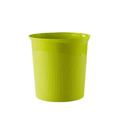 HAN Papierkorb »Re-LOOP«, 13 Liter, Lemon Grün, Kunststoff, reinigungsfreundlich