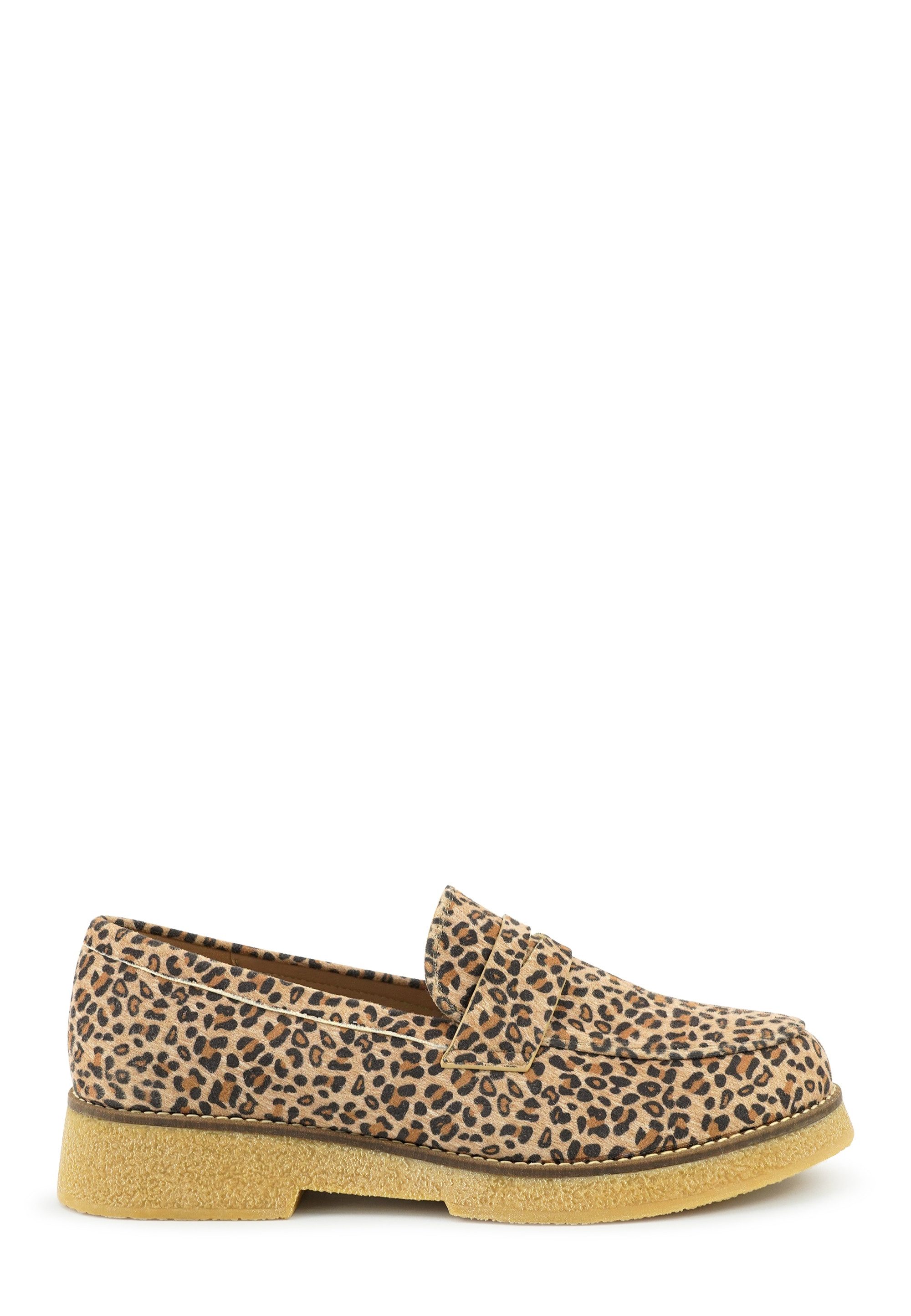 Findlay CAVIA Slipper mit tollem Leopard-Print