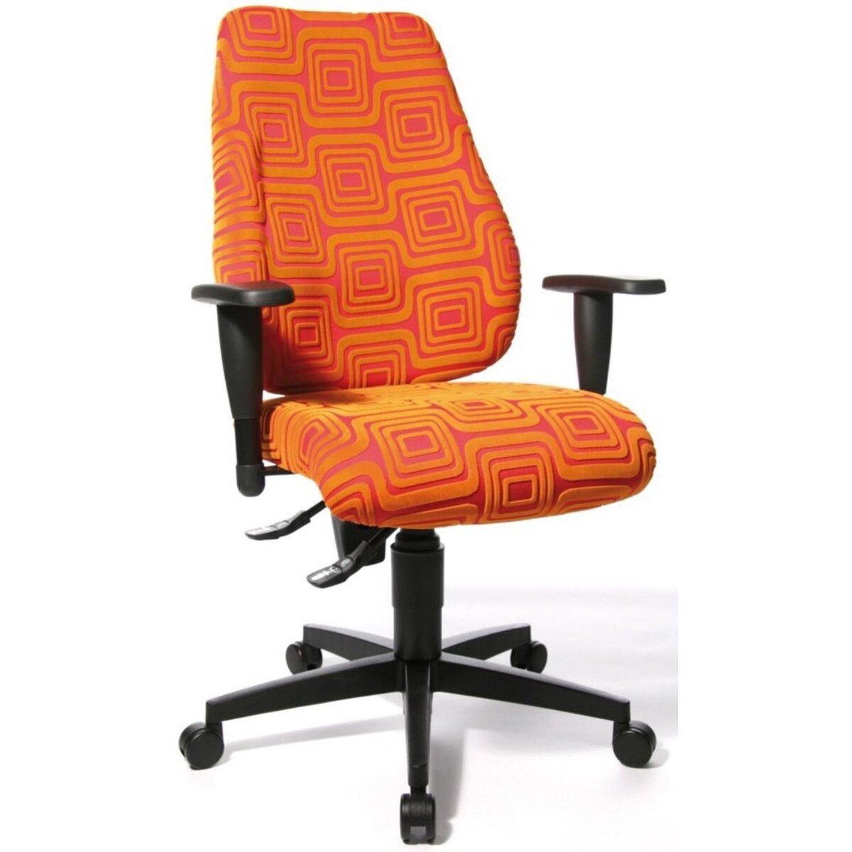 TOPSTAR Drehstuhl Bürodrehstuhl Lady Sitness retro-orange