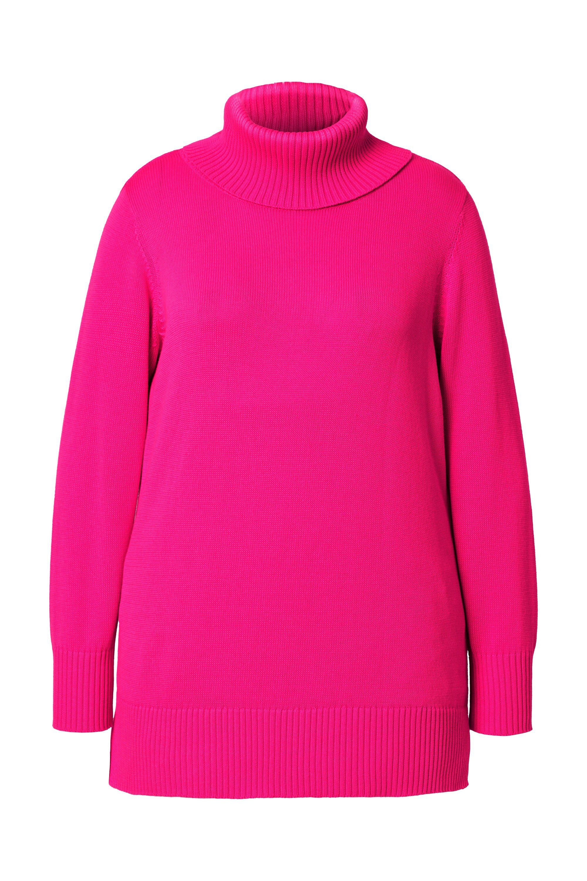 MIAMODA Strickpullover Pullover A-Linie Rollkragen günstig online kaufen