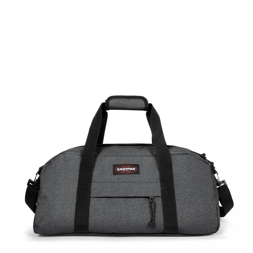 Eastpak Reisetasche STAND +, Black Denim, Handgepäckgröße, mit Schultergurt