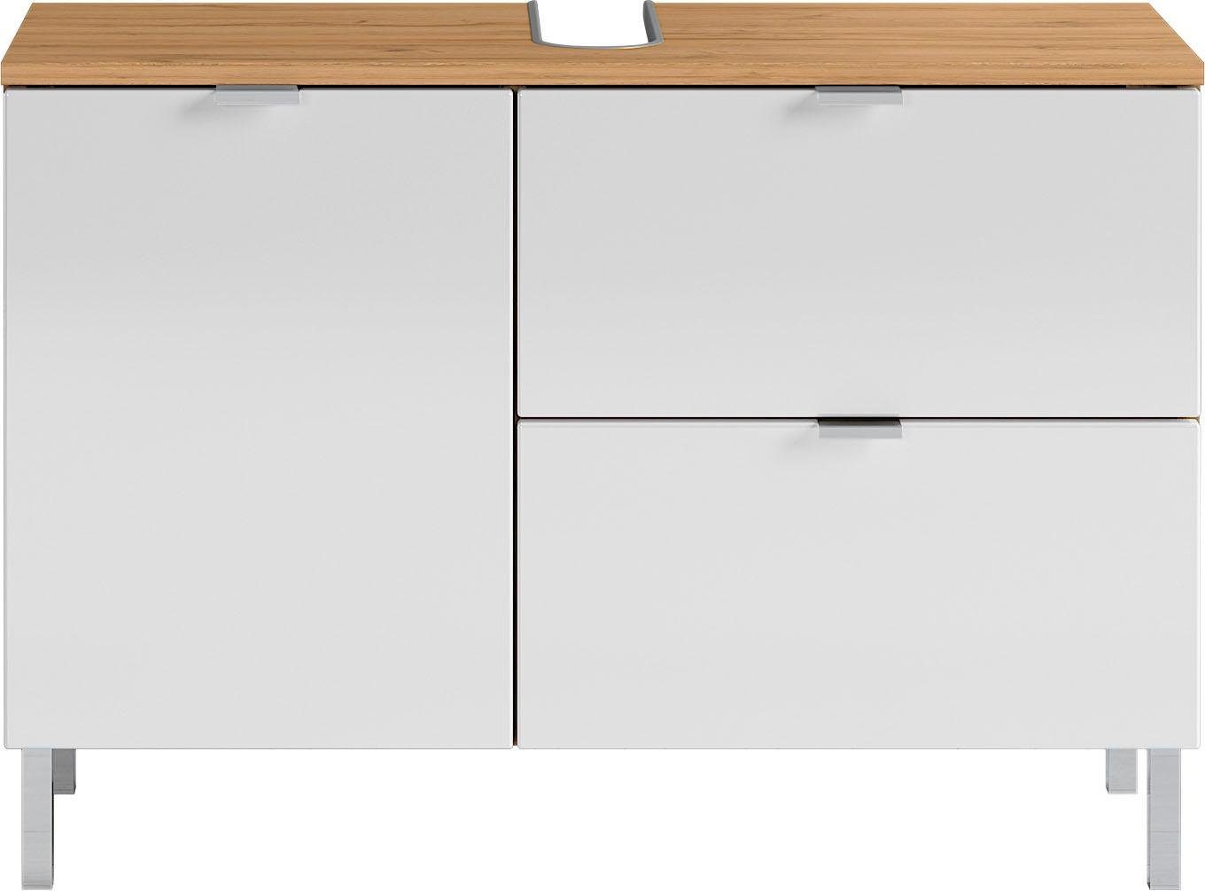 GERMANIA Waschbeckenunterschrank GW-Mauresa in 2 Breiten, mit Schublade (Klappe), Soft-Close, Made in Germany