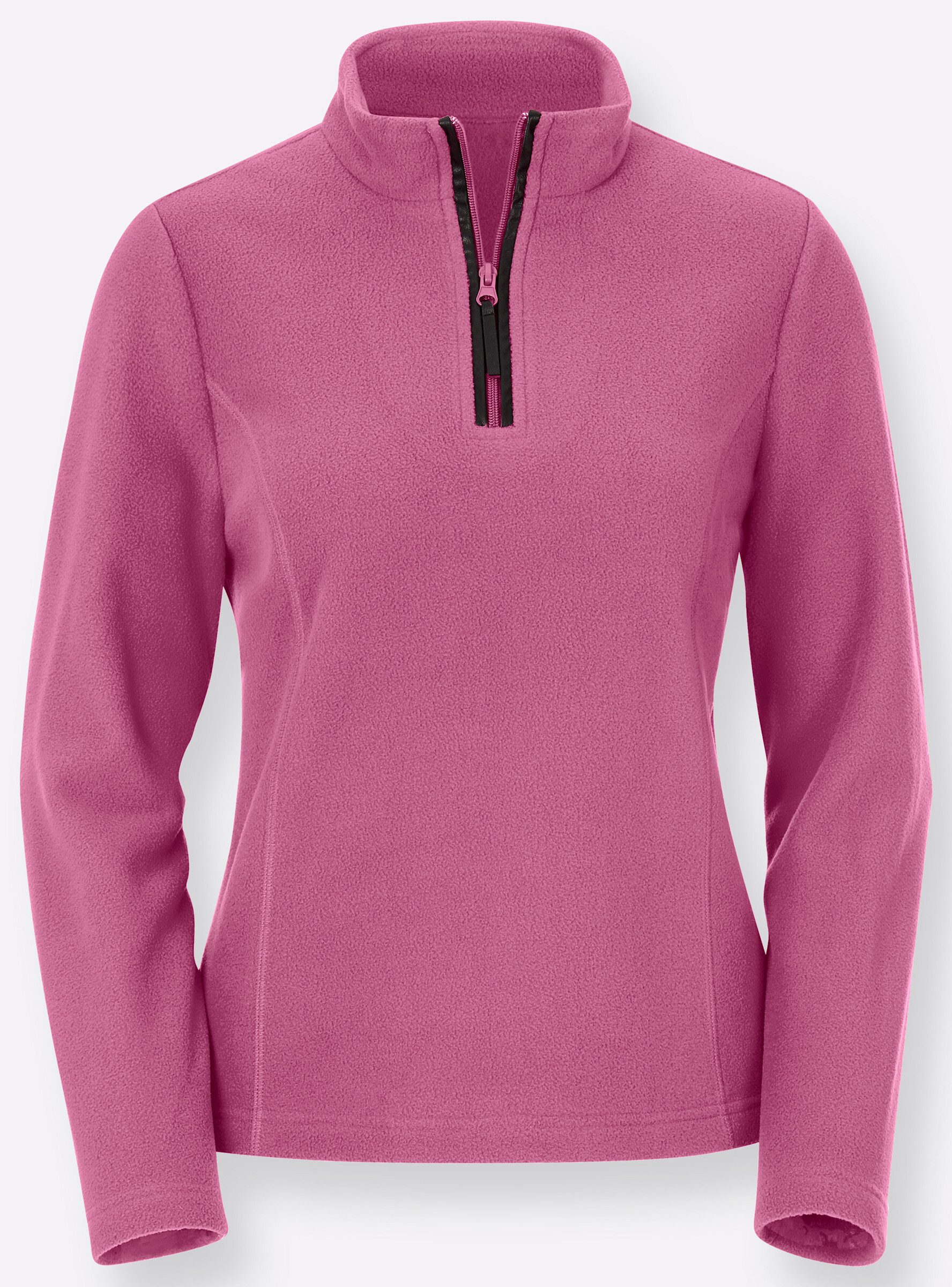 Witt Fleeceshirt Fleece-Shirt Langarm Länge ca. 62 cm