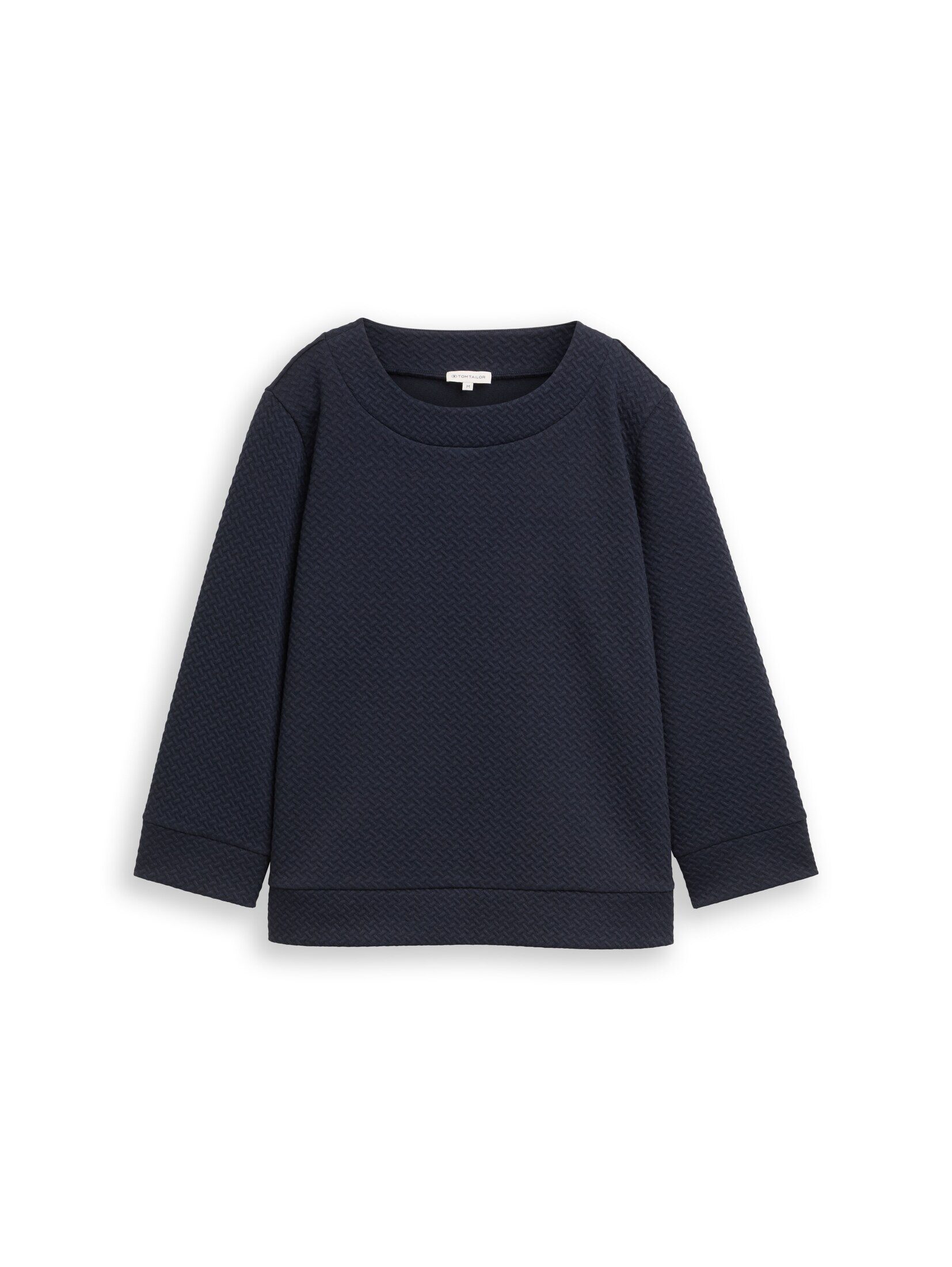 TOM TAILOR Sweatshirt Strick & Sweatshirts Boxy Fit Sweatshirt mit 7/8-Arm günstig online kaufen