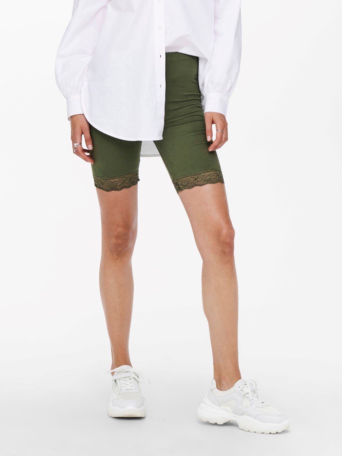 JACQUELINE de YONG Leggings (2-tlg) JDYSALLY LACE SHORTS 2-PACK JRS günstig online kaufen