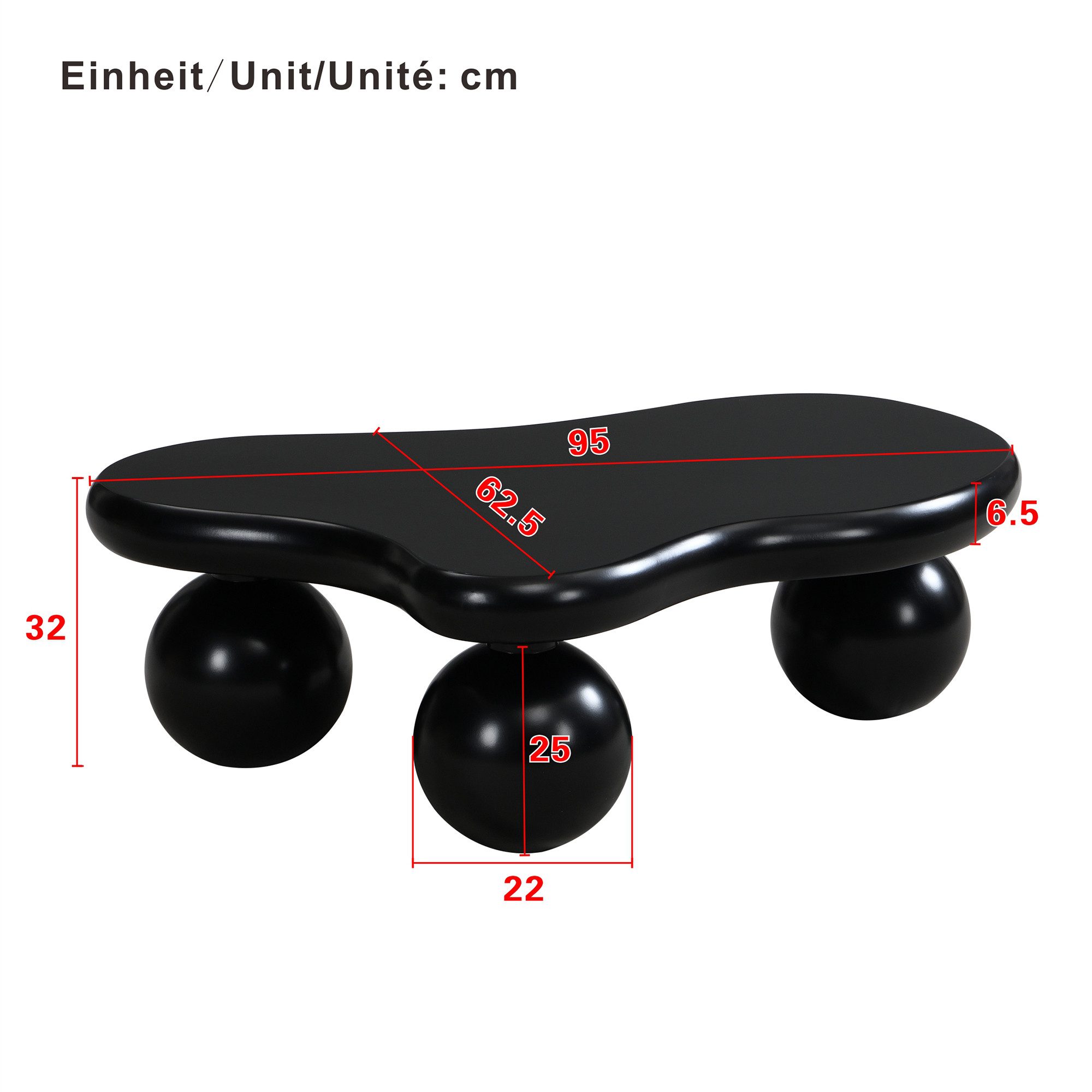 Ulife Couchtisch Wohnzimmertisch, Beistelltisch, mit LED-Beleuchtung, 16 Fa günstig online kaufen