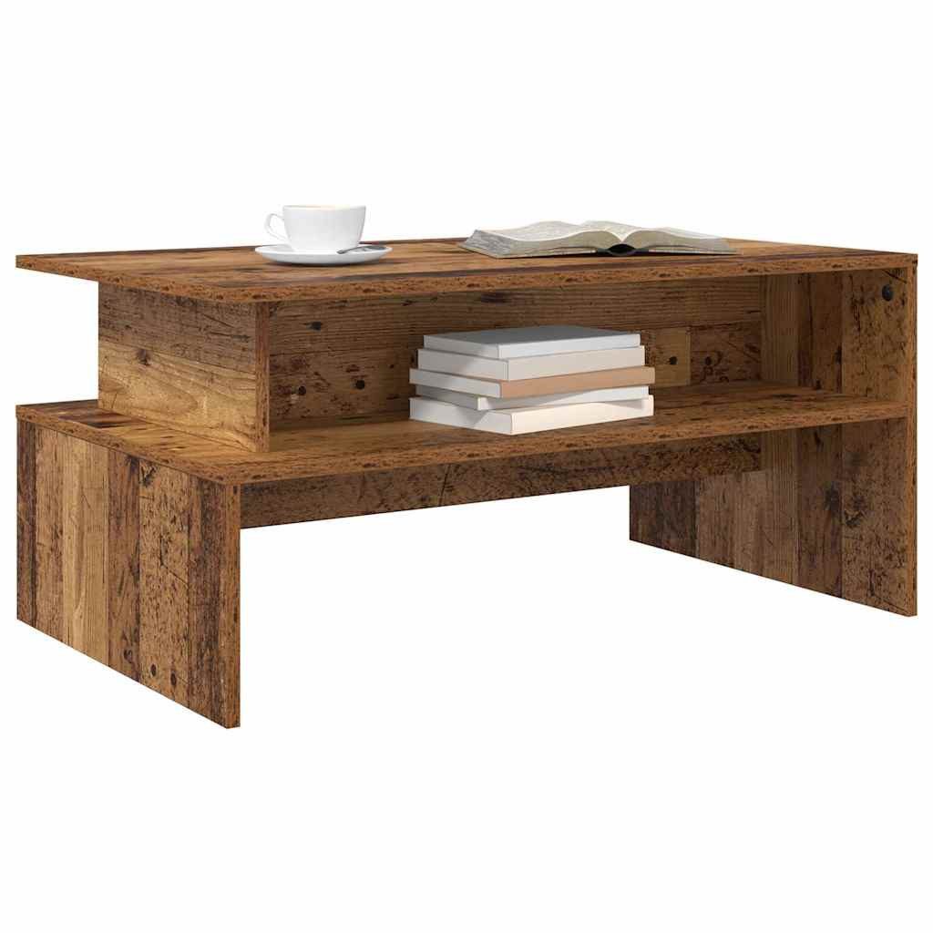 vidaXL Couchtisch Couchtisch Altholz 90 x günstig online kaufen