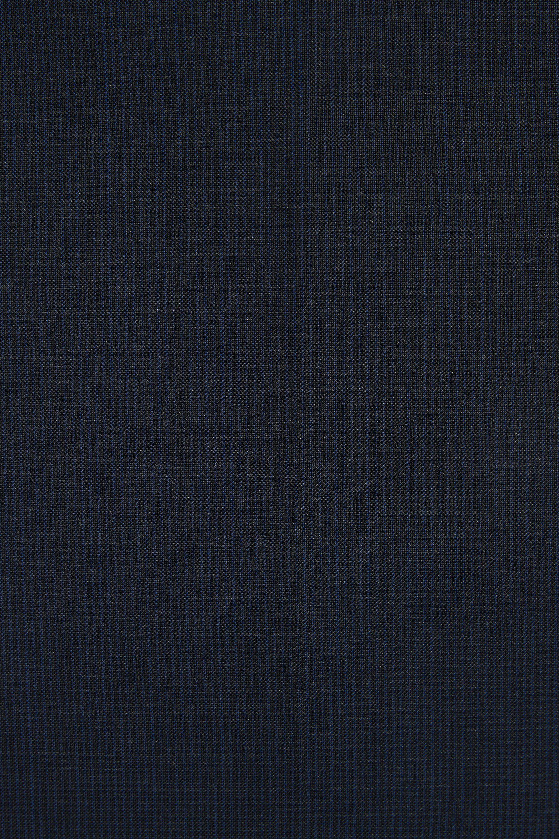 Anzughose Tailored Anzughose Blue Next Wollanteil mit Navy Signature Fit (1-tlg)