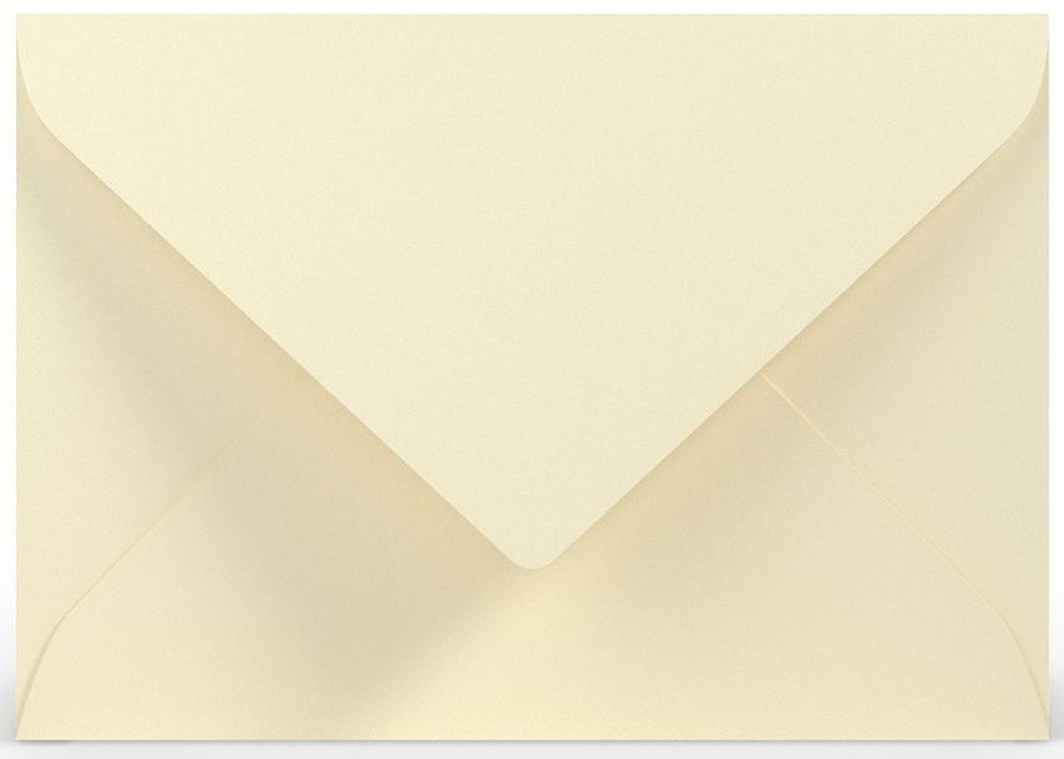 Rössler Briefumschlag Briefumschläge Coloretti VE=5 Stück B6 creme