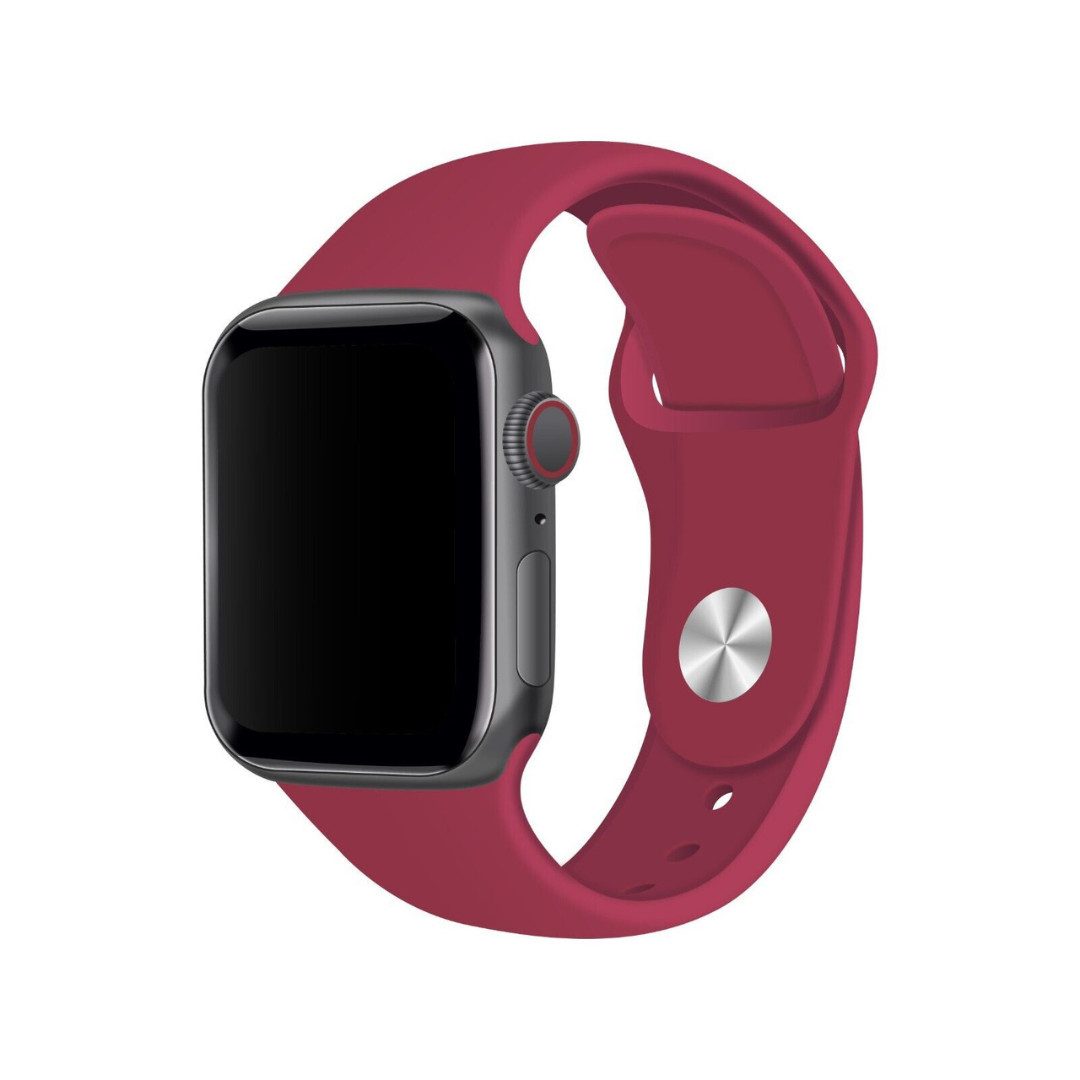 SmartUP Smartwatch-Armband für Apple Watch 11 10 9 8 7 6 5 4 3 SE Ultra Sil günstig online kaufen