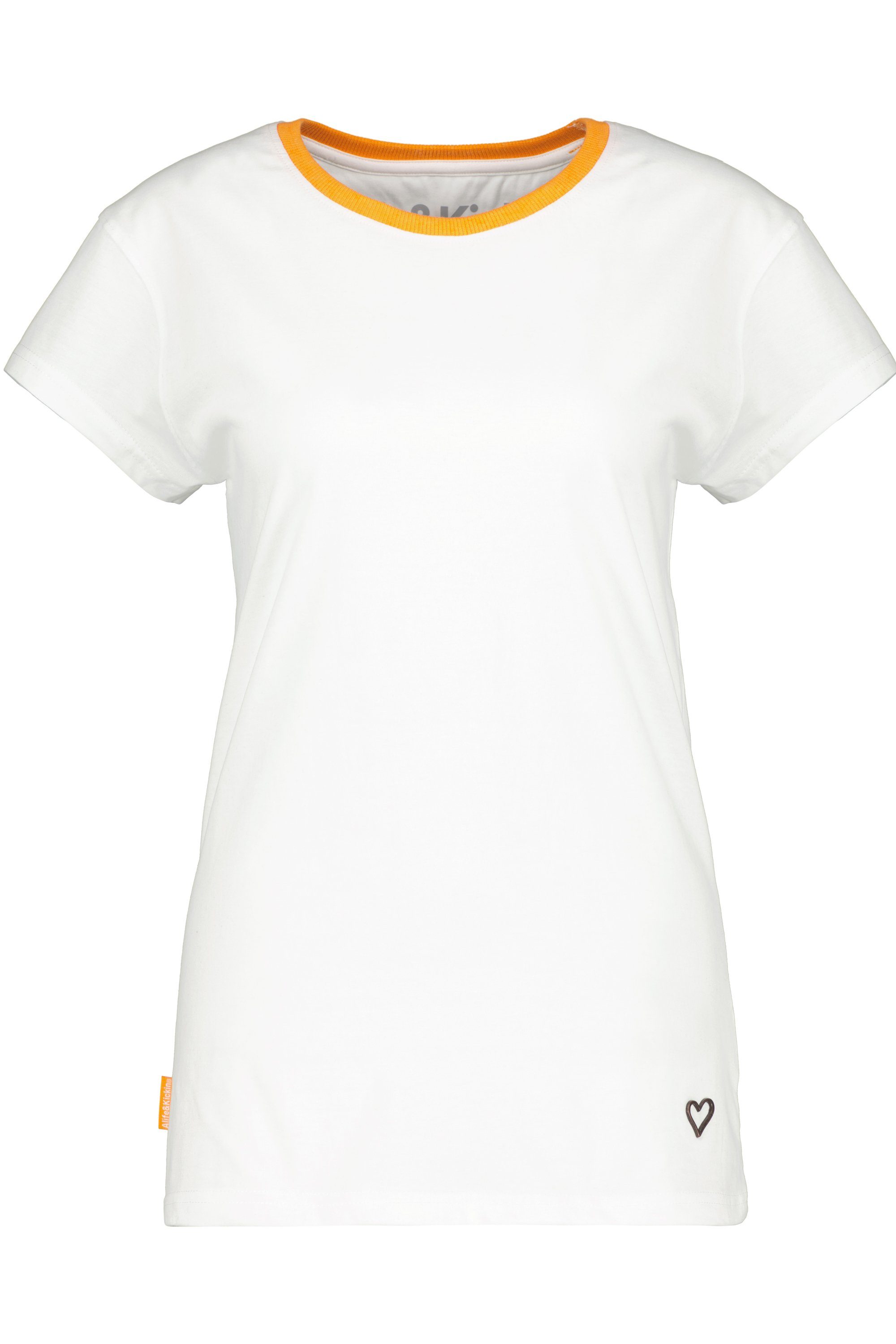 AmandaAK white Kickin A Alife Shirt Damen Shirt & Rundhalsshirt
