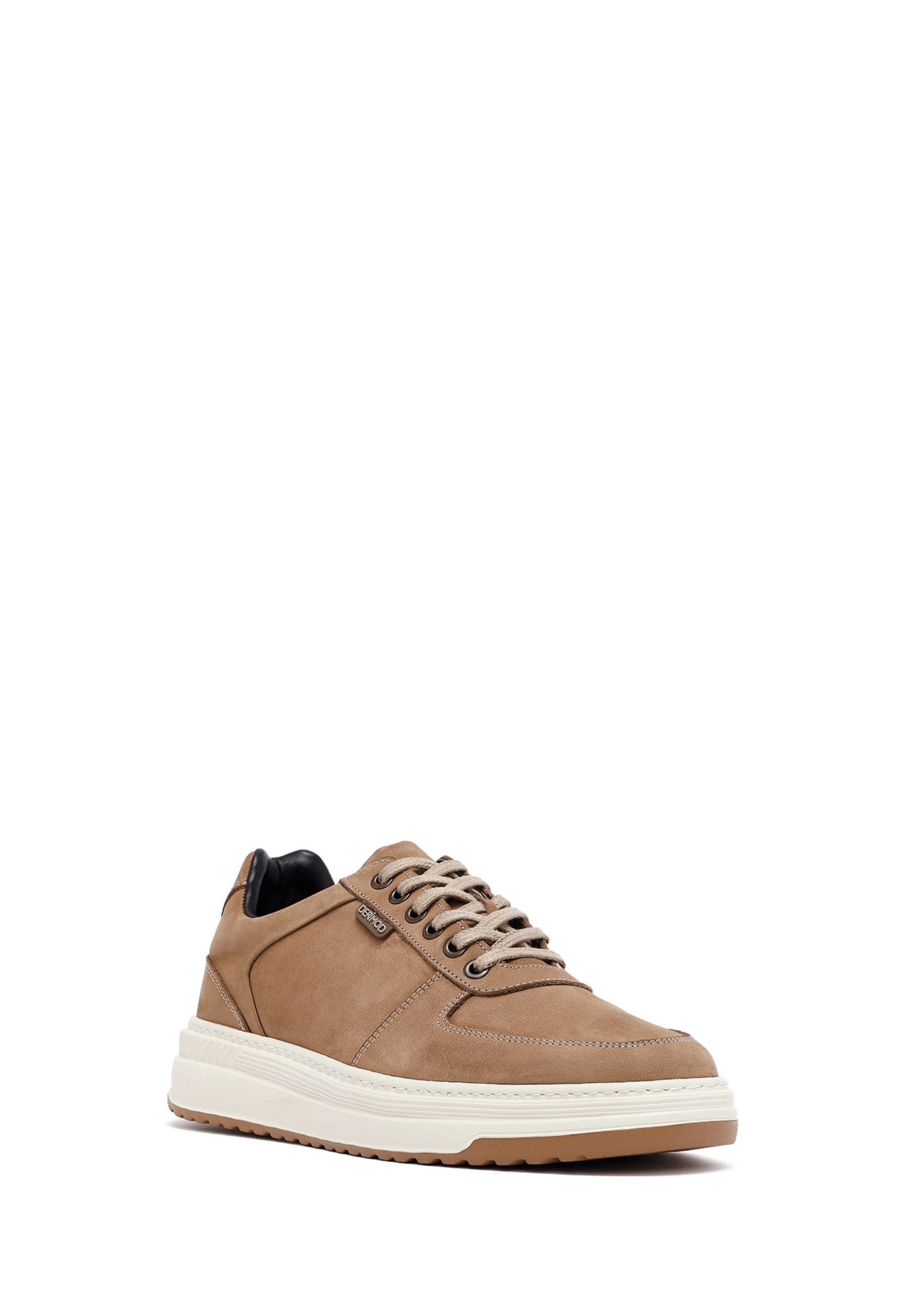 Derimod Freizeit-Sneaker aus Leder Sneaker Schnürsenkel, Lederfutter, Gummisohle