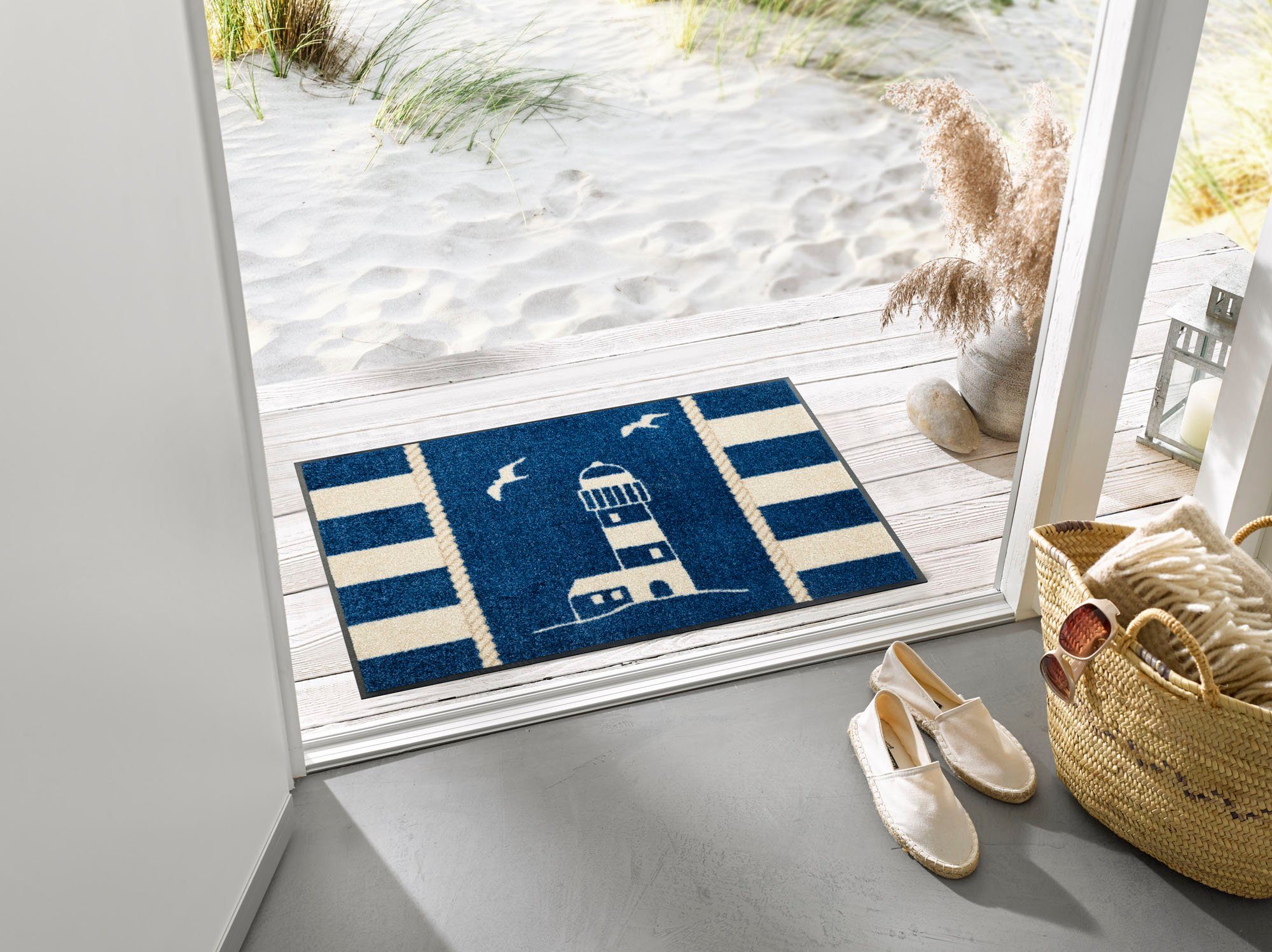 wash+dry by Kleen-Tex Fußmatte Sea View, günstig online kaufen