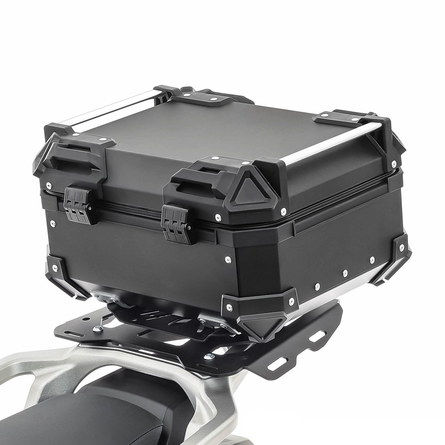 Bagtecs Topcase Motorrad Alu Top Case # XB22 Aluminium 22 Liter schwarz