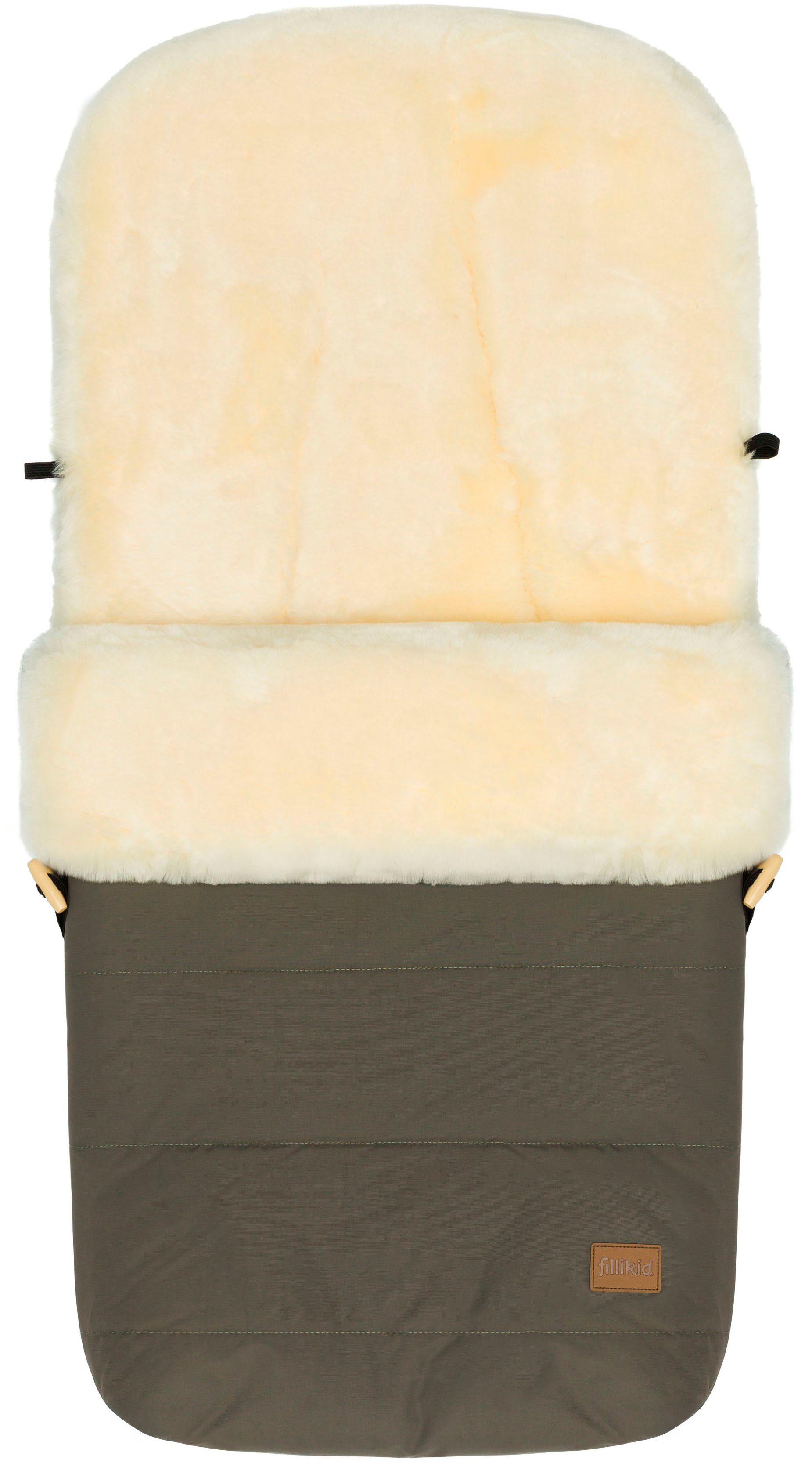 Fillikid Fußsack Bernina Lammfell, Winterfußsack